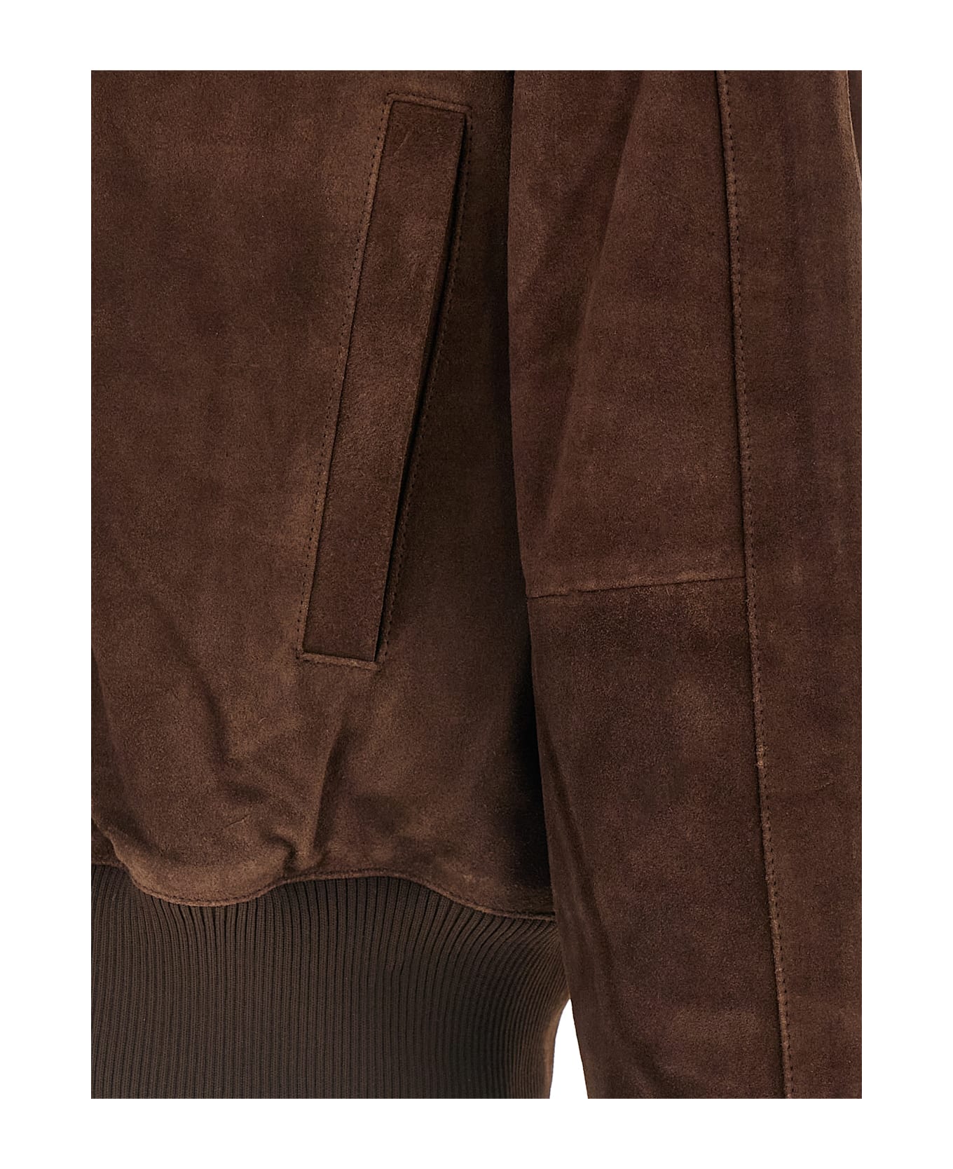 Baracuta 'roughout' Jacket - Brown