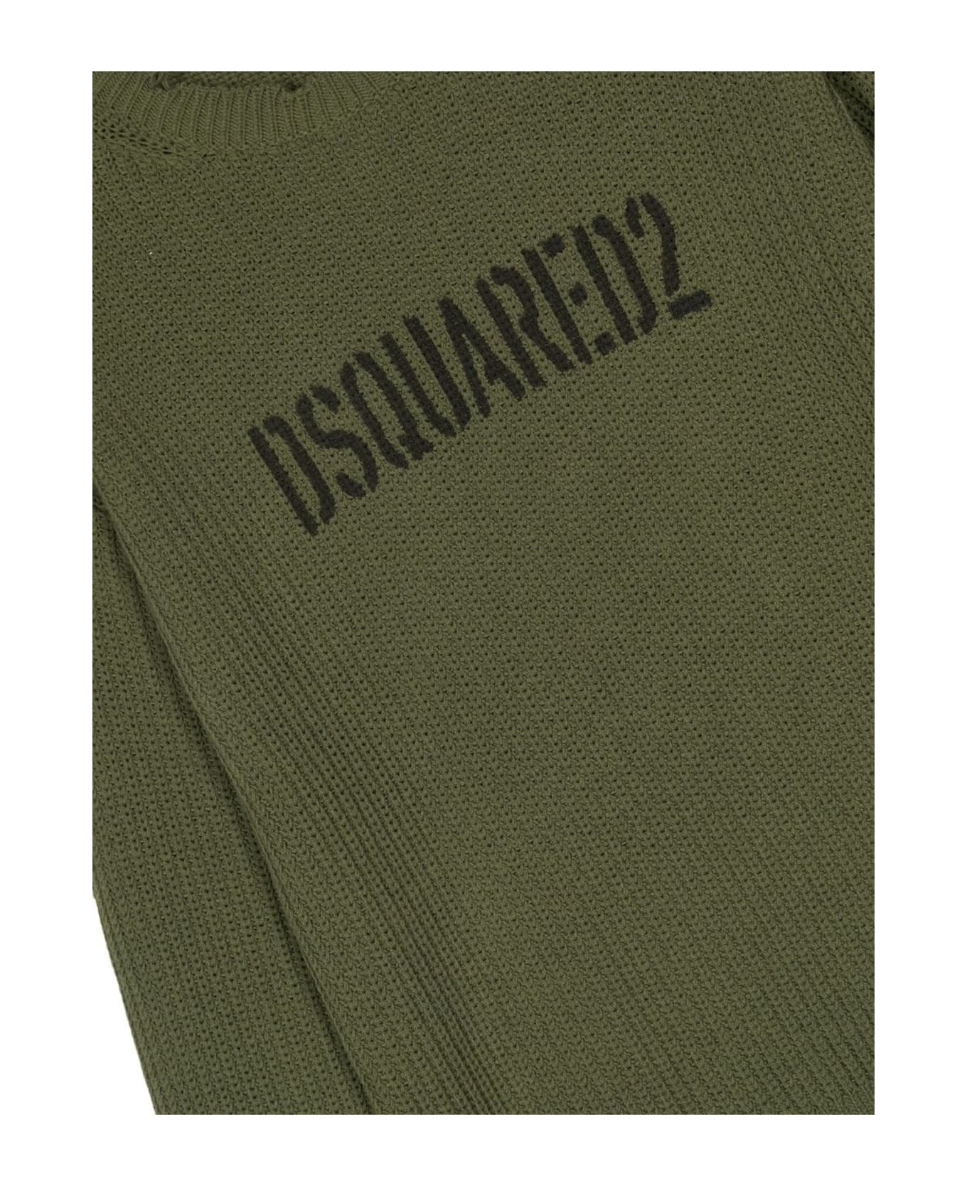 Dsquared2 Sweaters Green - Green ニットウェア＆スウェットシャツ