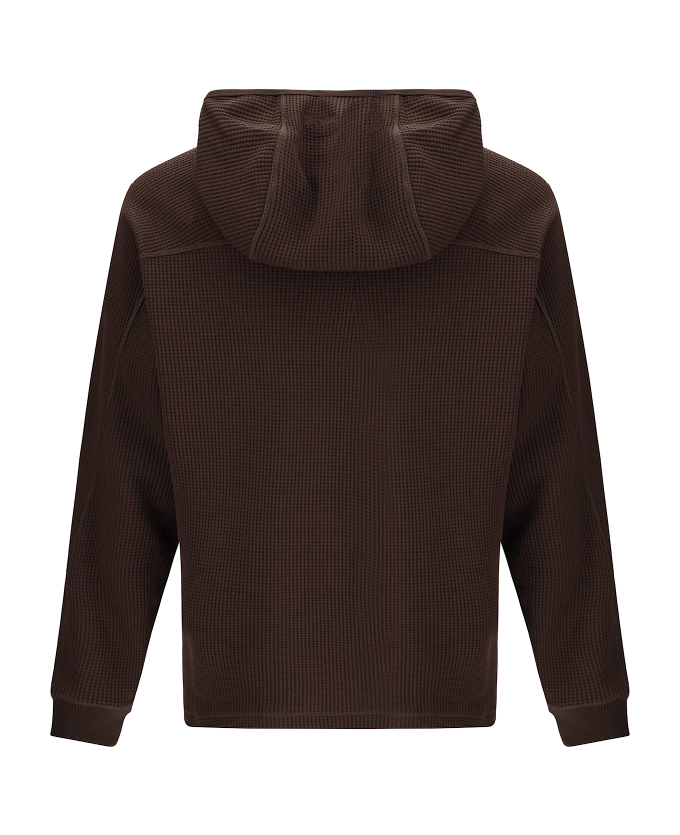 Herno Laminar Sweatshirt In Honeycomb Cotton Jersey