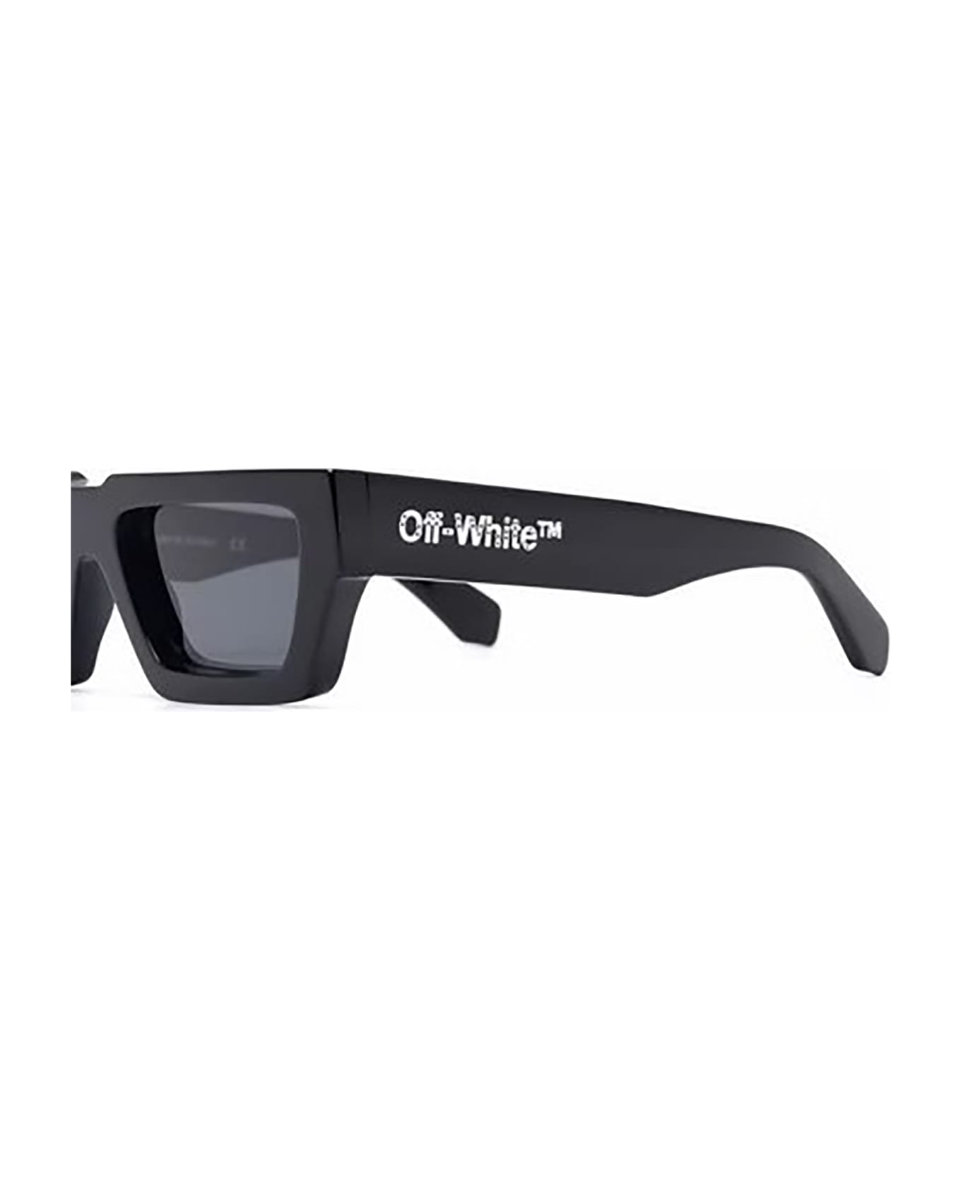 Off-White Manchester Sunglasses - BLACK DARK