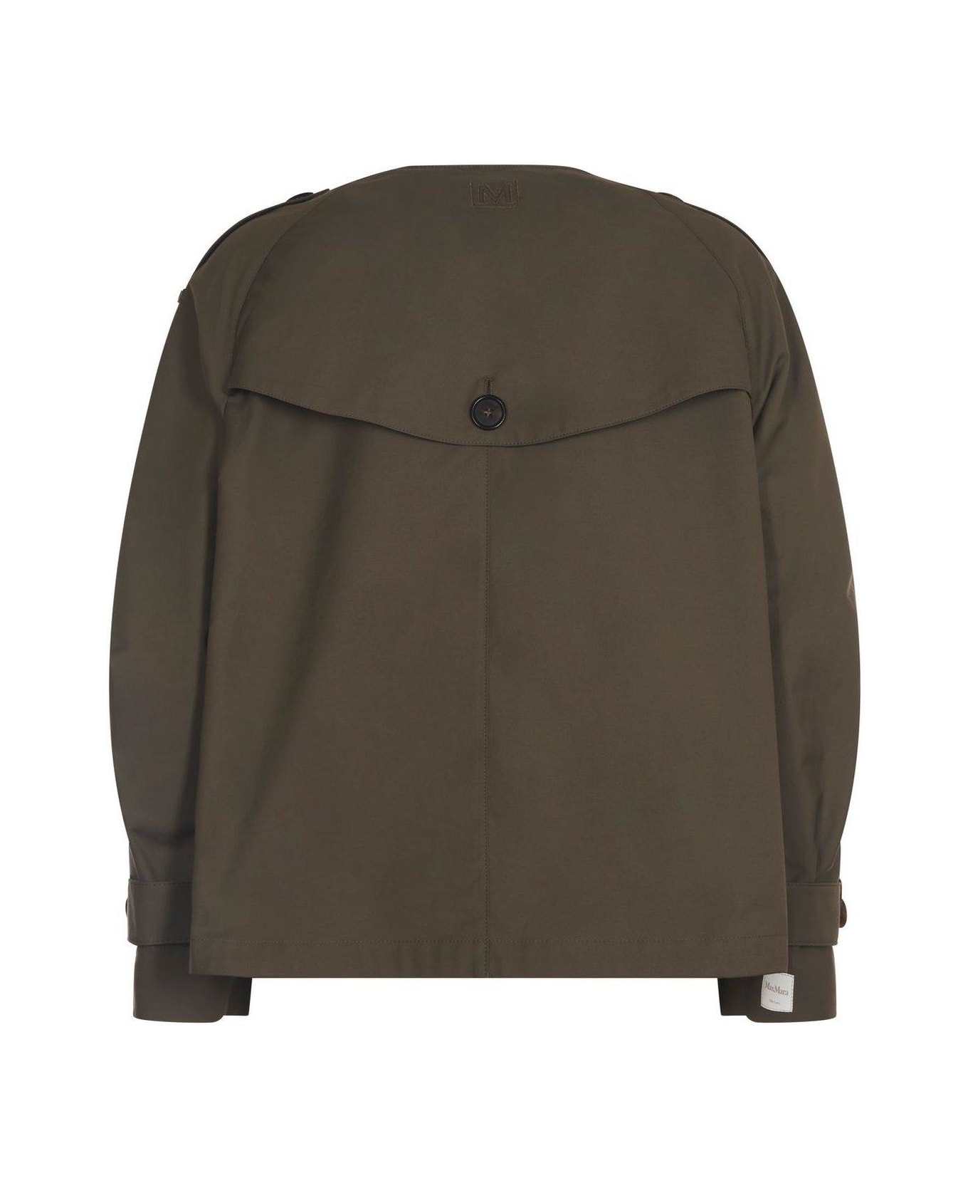 Max Mara The Cube Jim Double-breasted Jacket - GREEN
