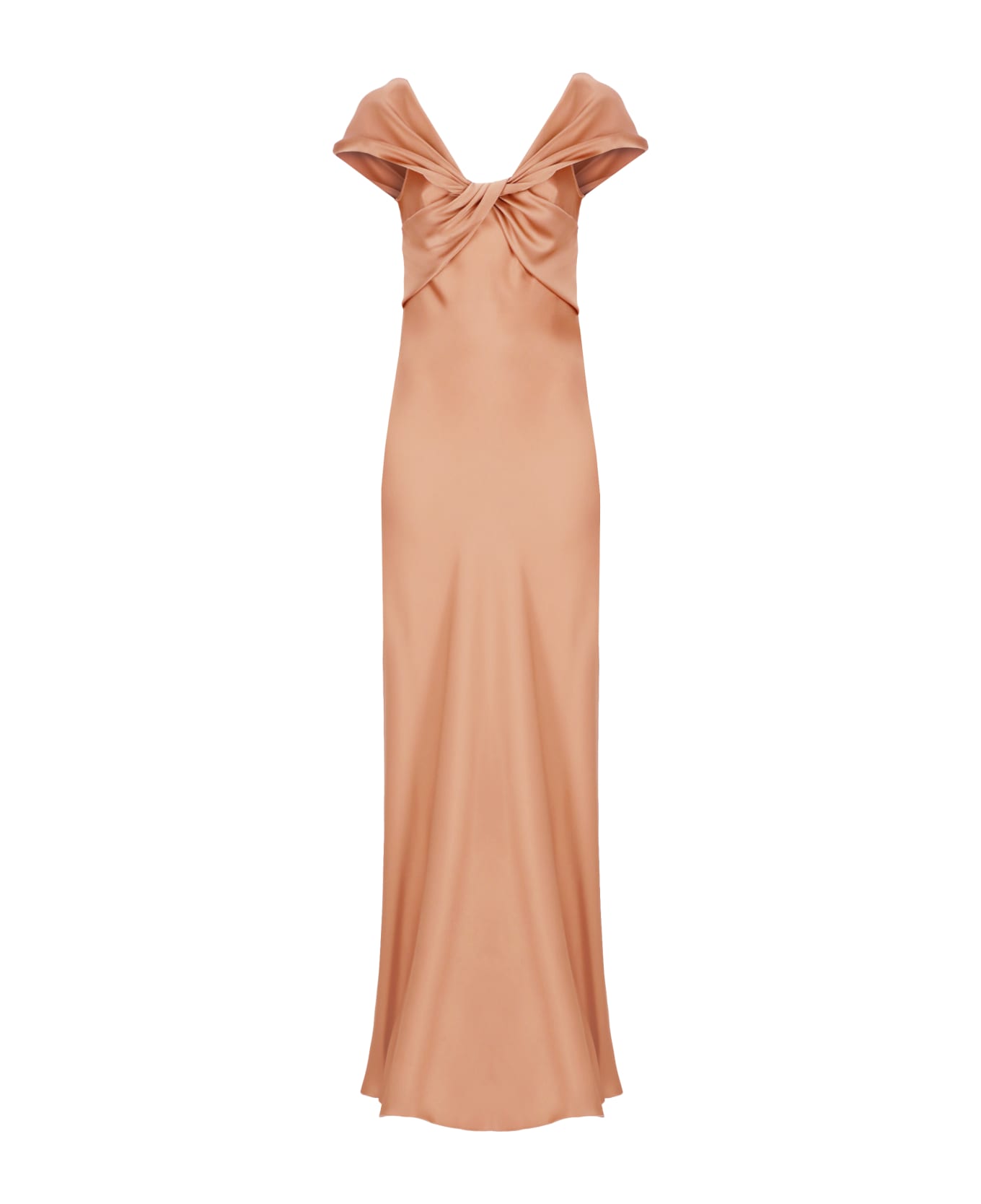 Alberta Ferretti Silk Blend Dress - Pink ワンピース＆ドレス