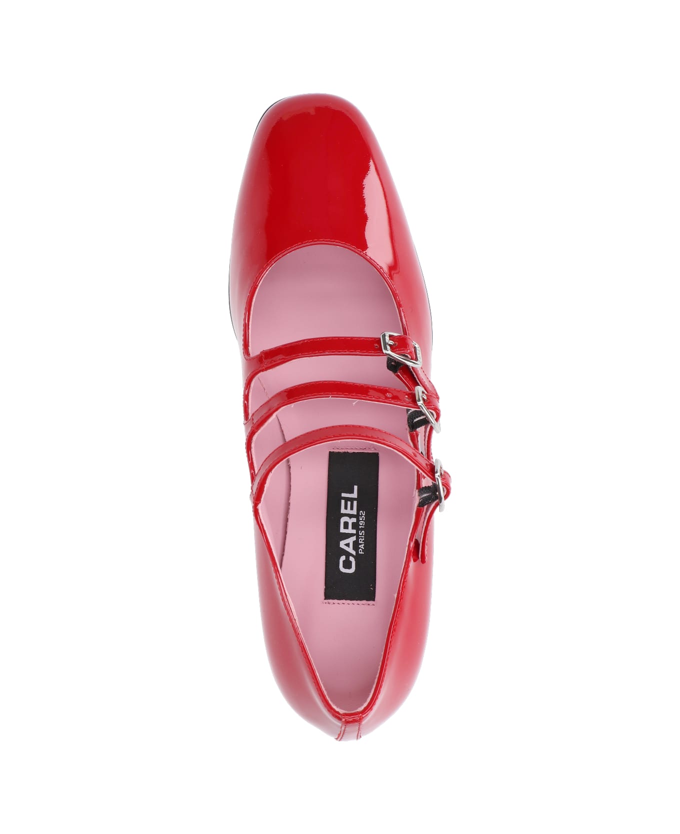 Carel "kina" Mary Jane Ballet Flats - Red