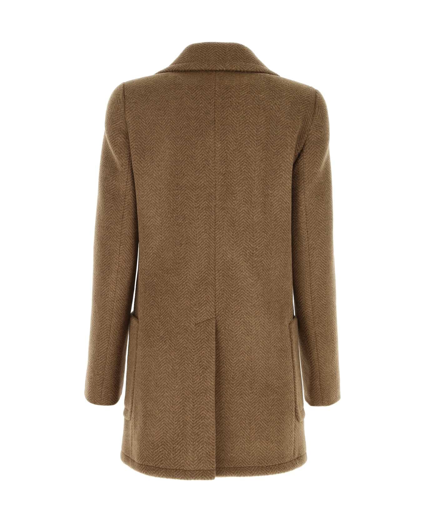 Stella McCartney Brown Wool Coat - 2744