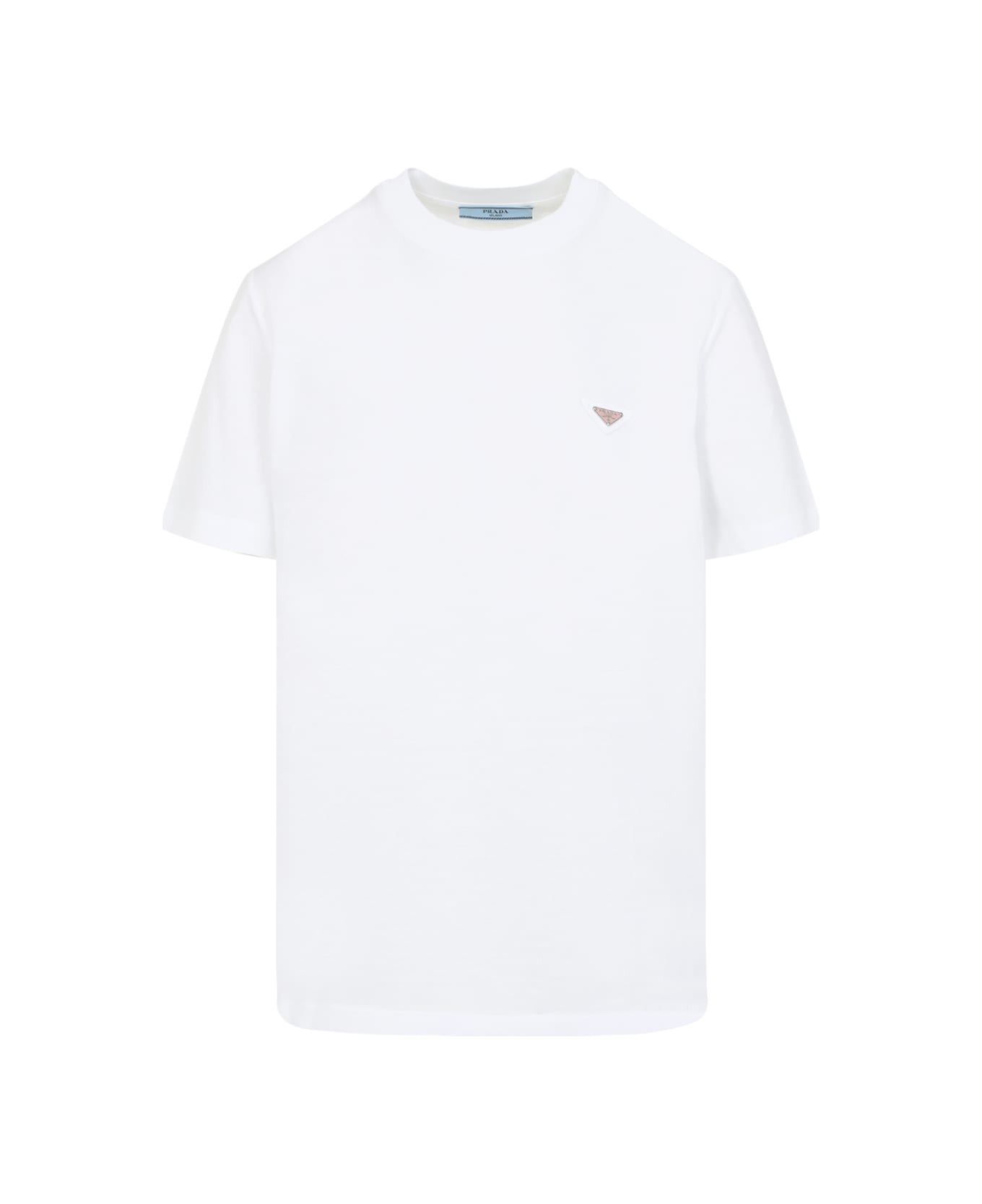 Prada Cotton T-shirt - Bianco