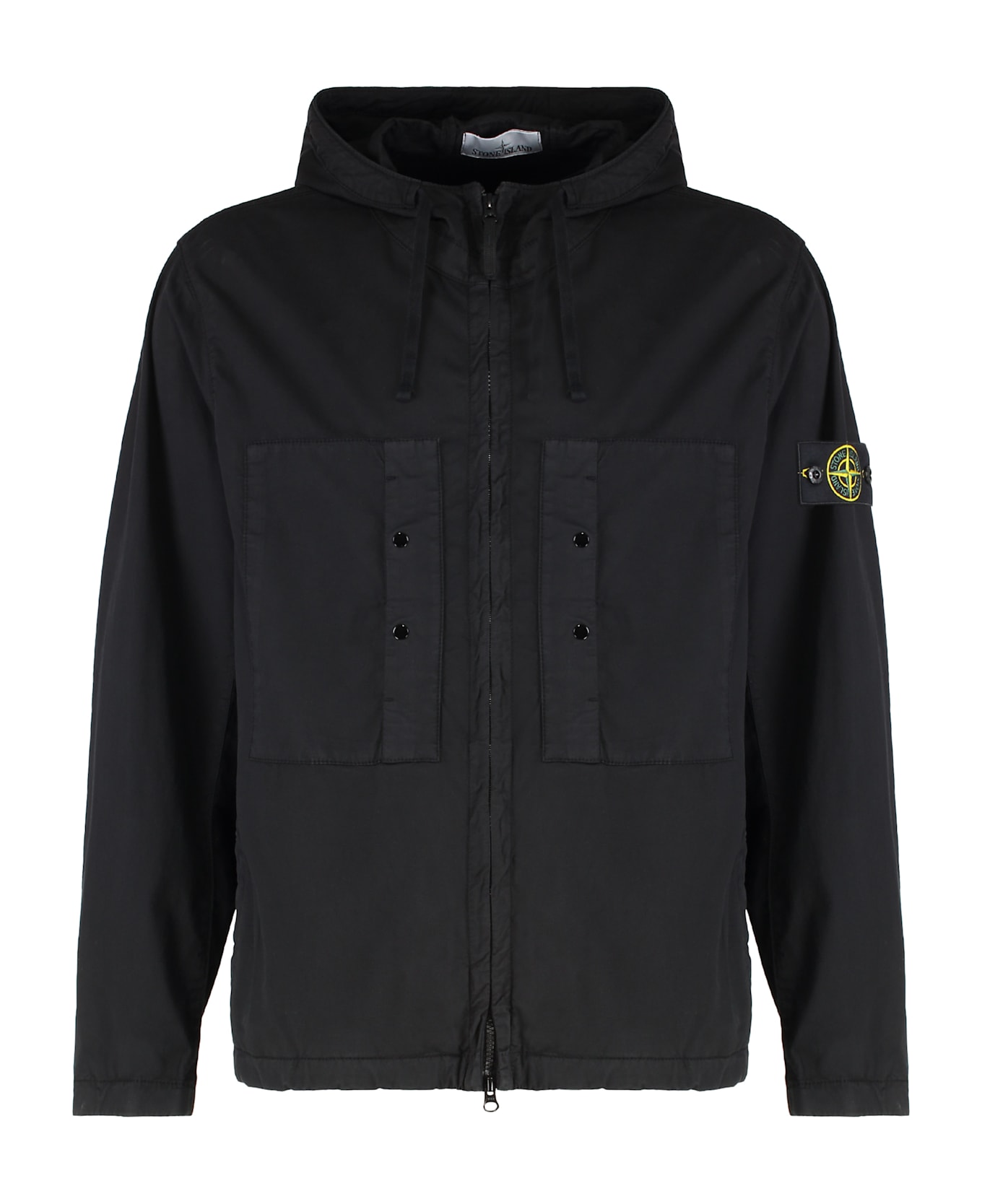 Hooded Cotton Jacket - Thumbnail 3