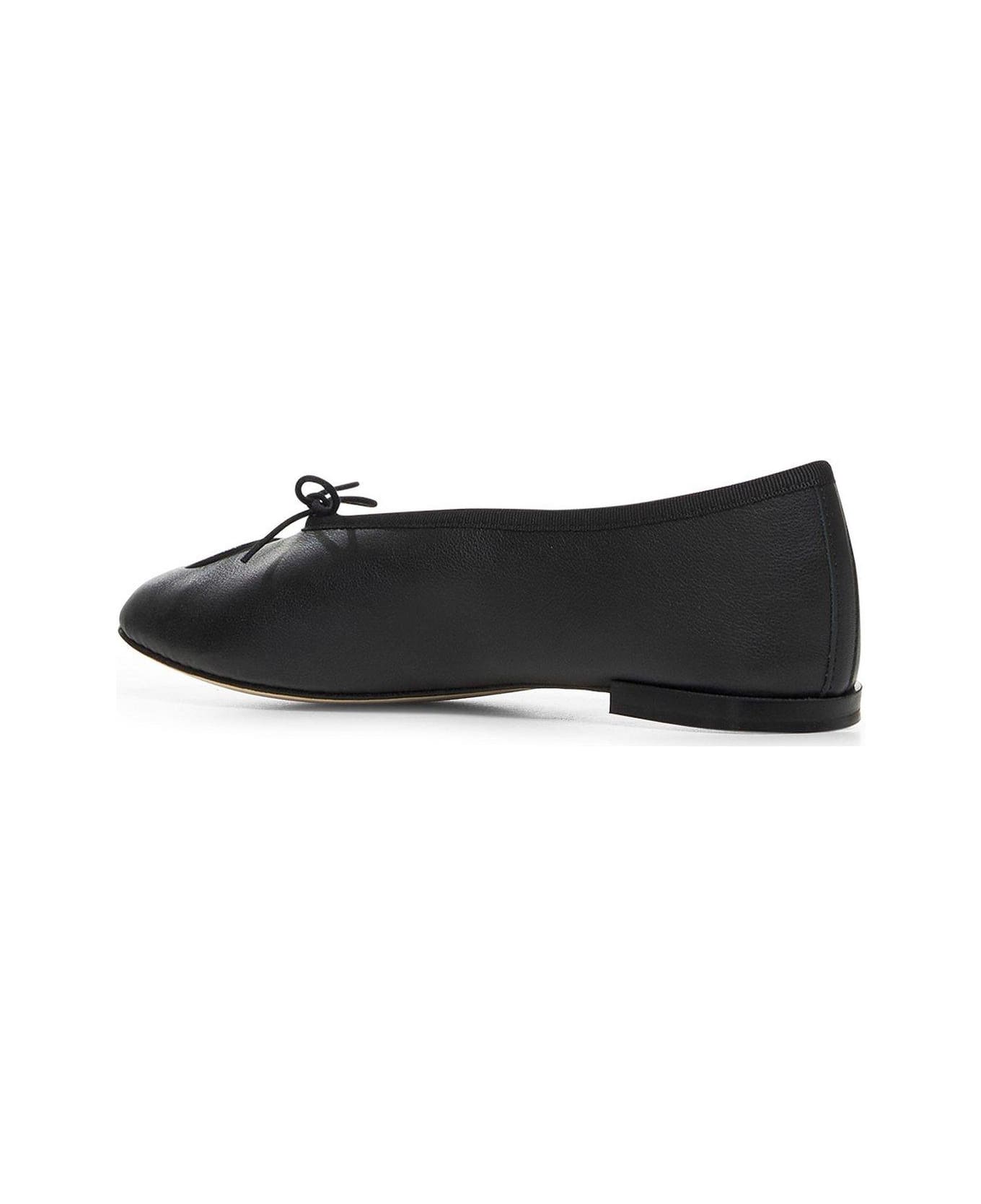 Marine Serre X Camille Repetto Lilouh Crescent Moon Ballet Flats - BLACK