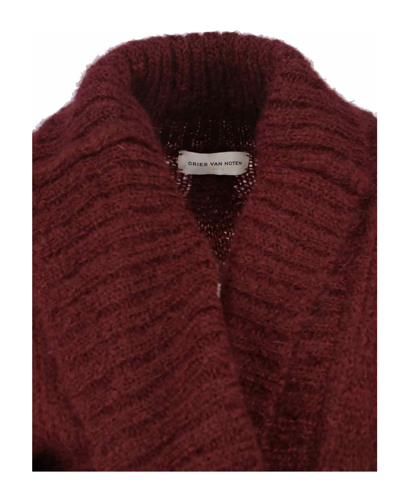 Dries Van Noten Cardigan Oversize - Red