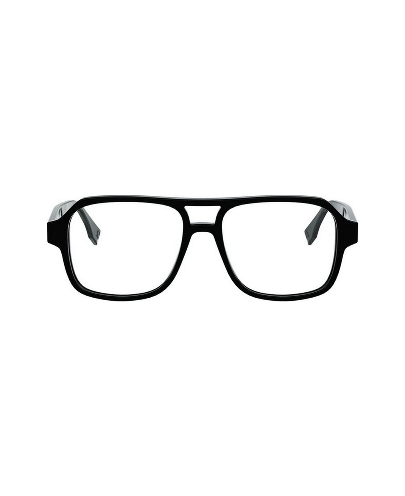 Fendi Eyewear Fendi Fe50131i Ff Squared 001 Nero Glasses - Nero