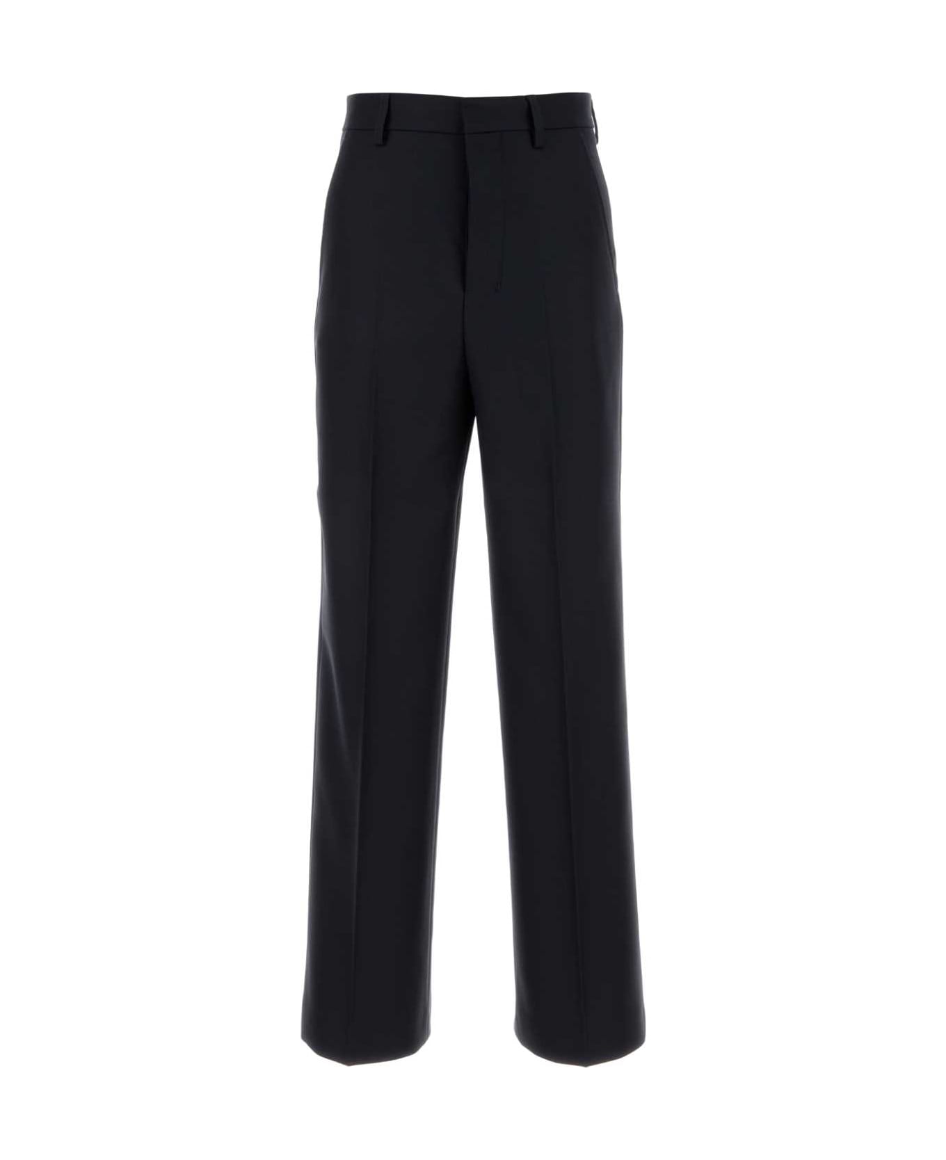 Ami Alexandre Mattiussi Midnight Blue Wool Pant - NAVYBLUE