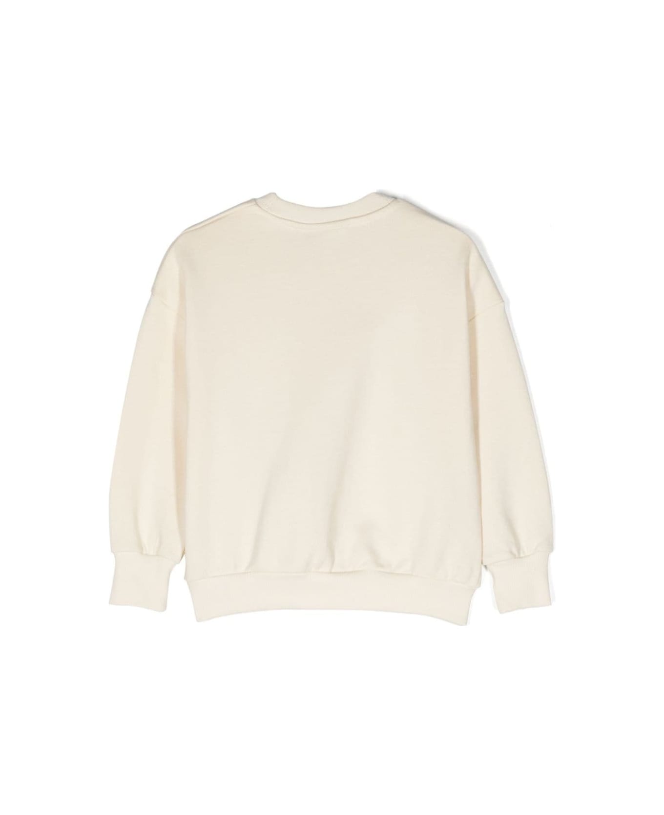 Mini Rodini Hike Sweatshirt - White ニットウェア＆スウェットシャツ