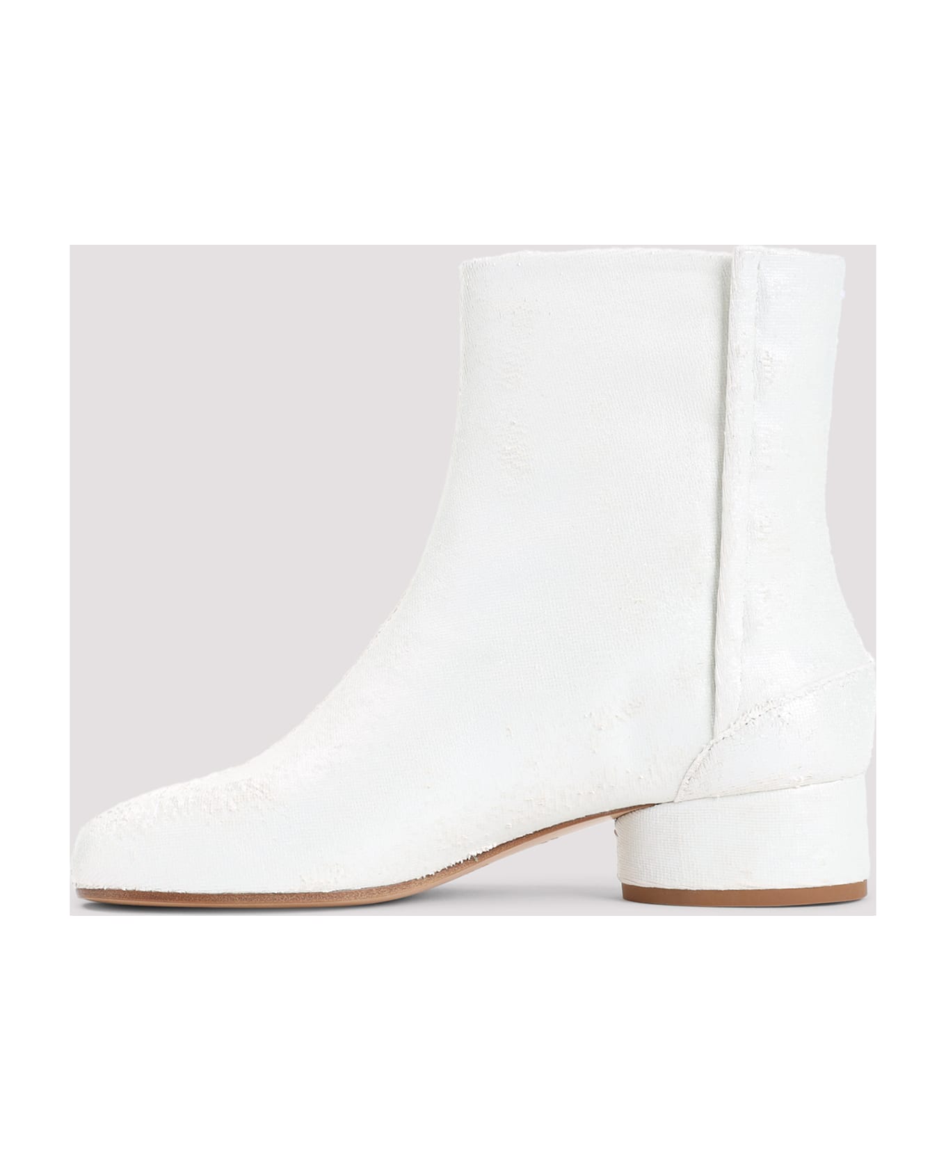 Maison Margiela Tabi H30 Ankle Boots - White Pearly