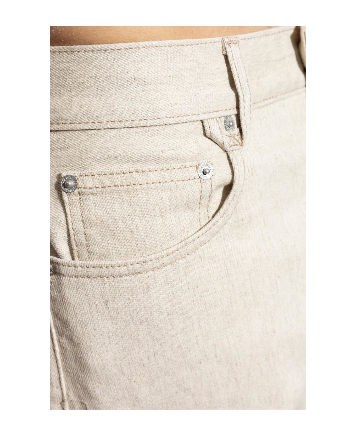 Jacquemus 
droit
 Straight Jeans - NEUTRALS