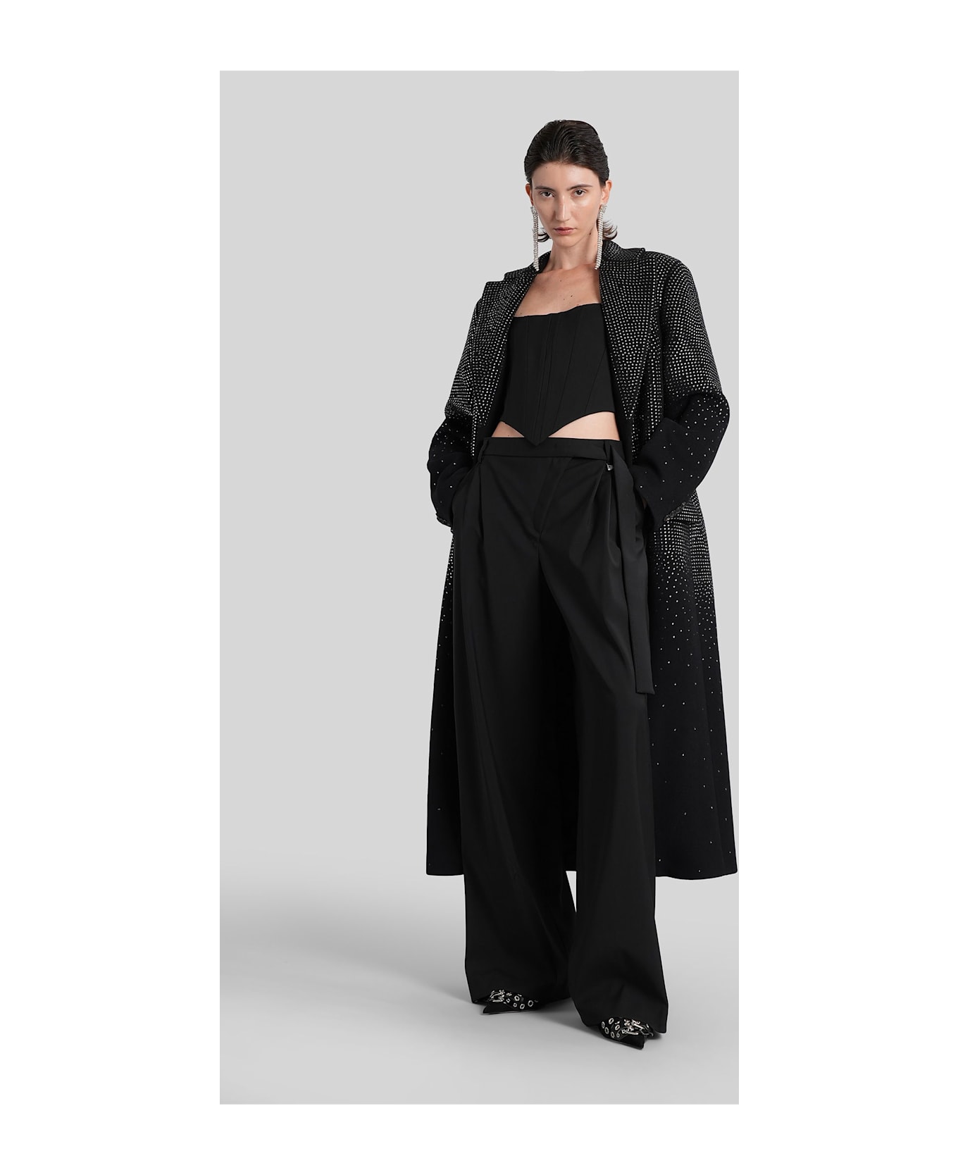 Giuseppe di Morabito In Black Wool - black