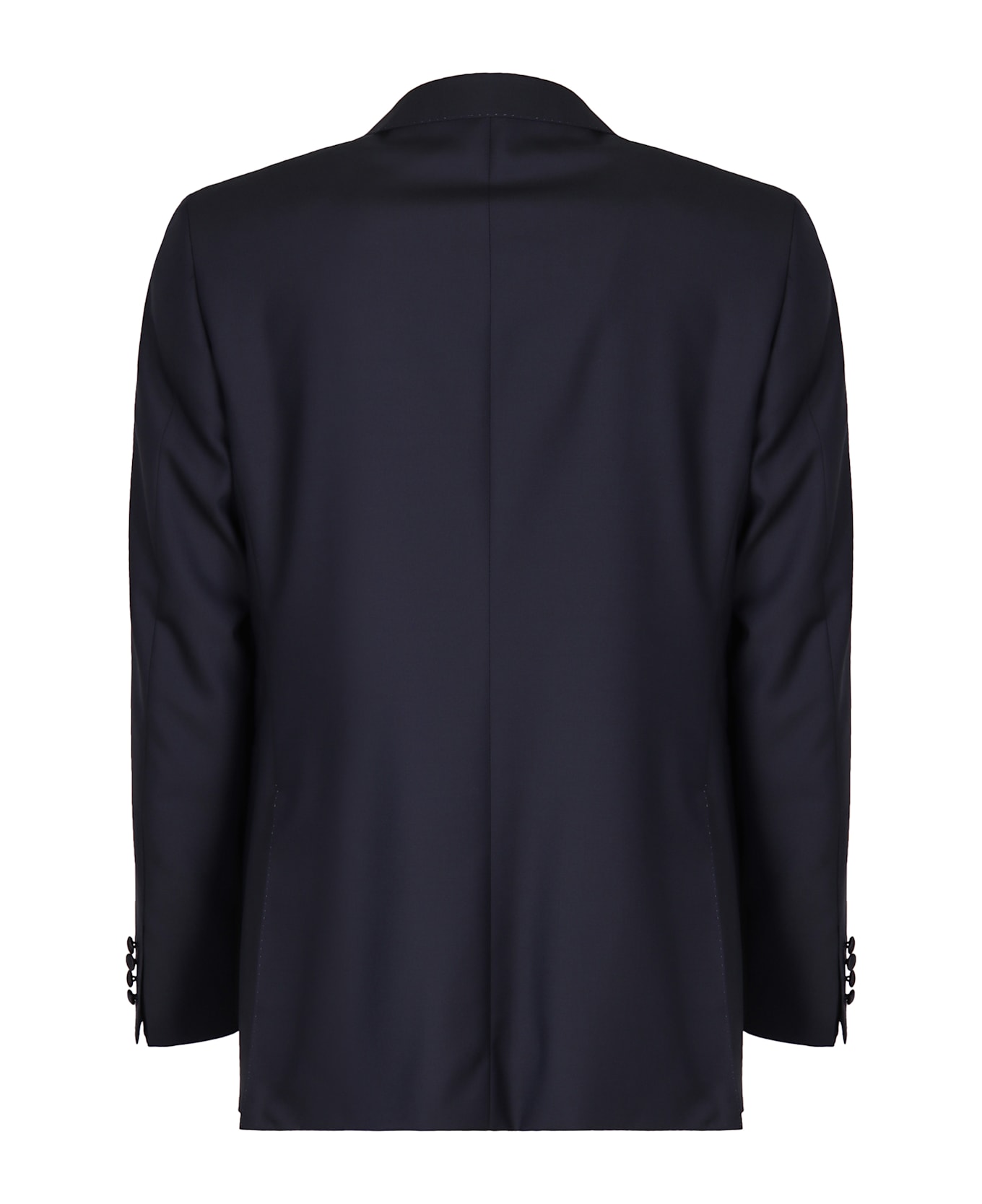 Canali Two-piece Wool Suit - blue