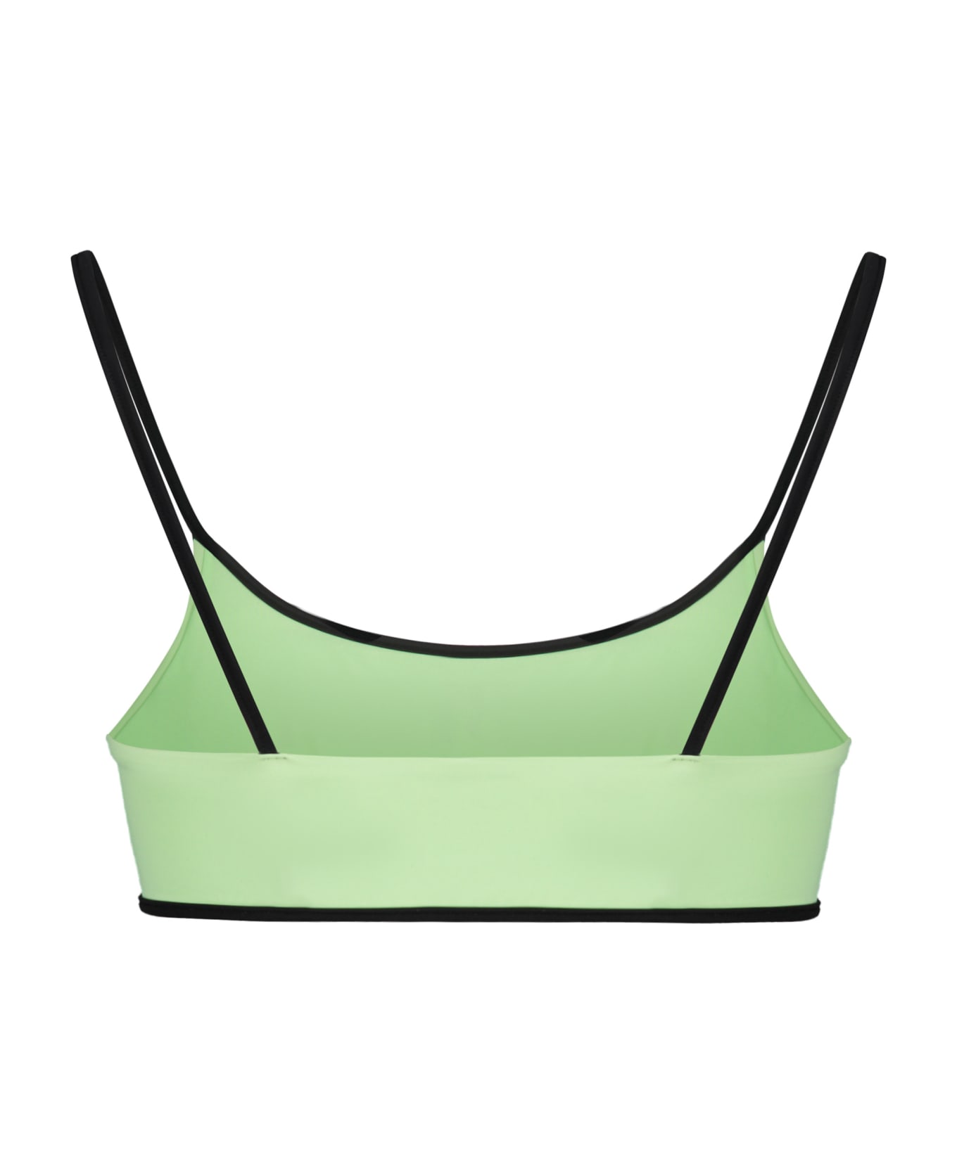 Iceberg Printed Bikini Top - green