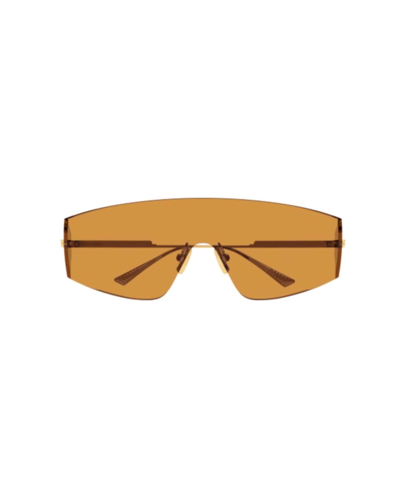 Bottega Veneta Eyewear Bv1299s-002gold-gold-orange - GOLD-GOLD-ORANGE