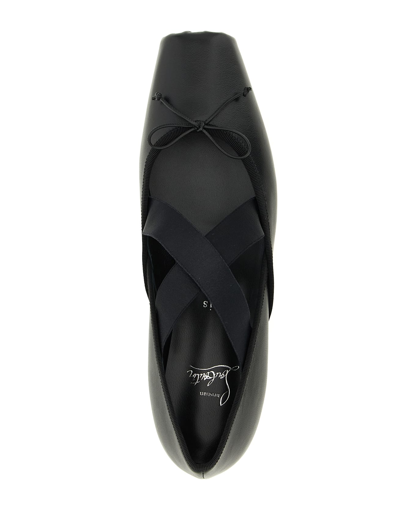 Christian Louboutin 'cassiasticina' Ballet Flats - Black  
