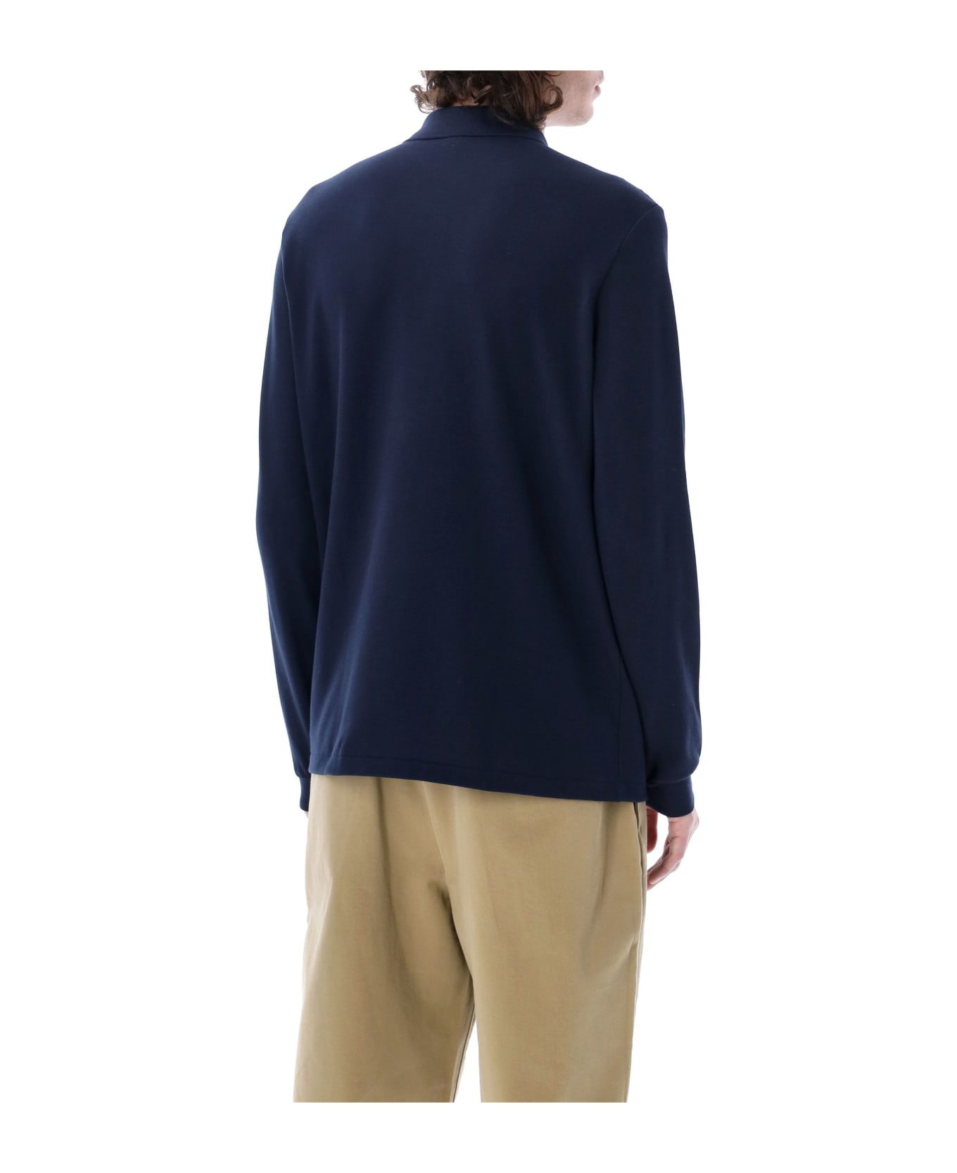 Lacoste Classic Fit L/s Polo Shirt - MARINE ポロシャツ