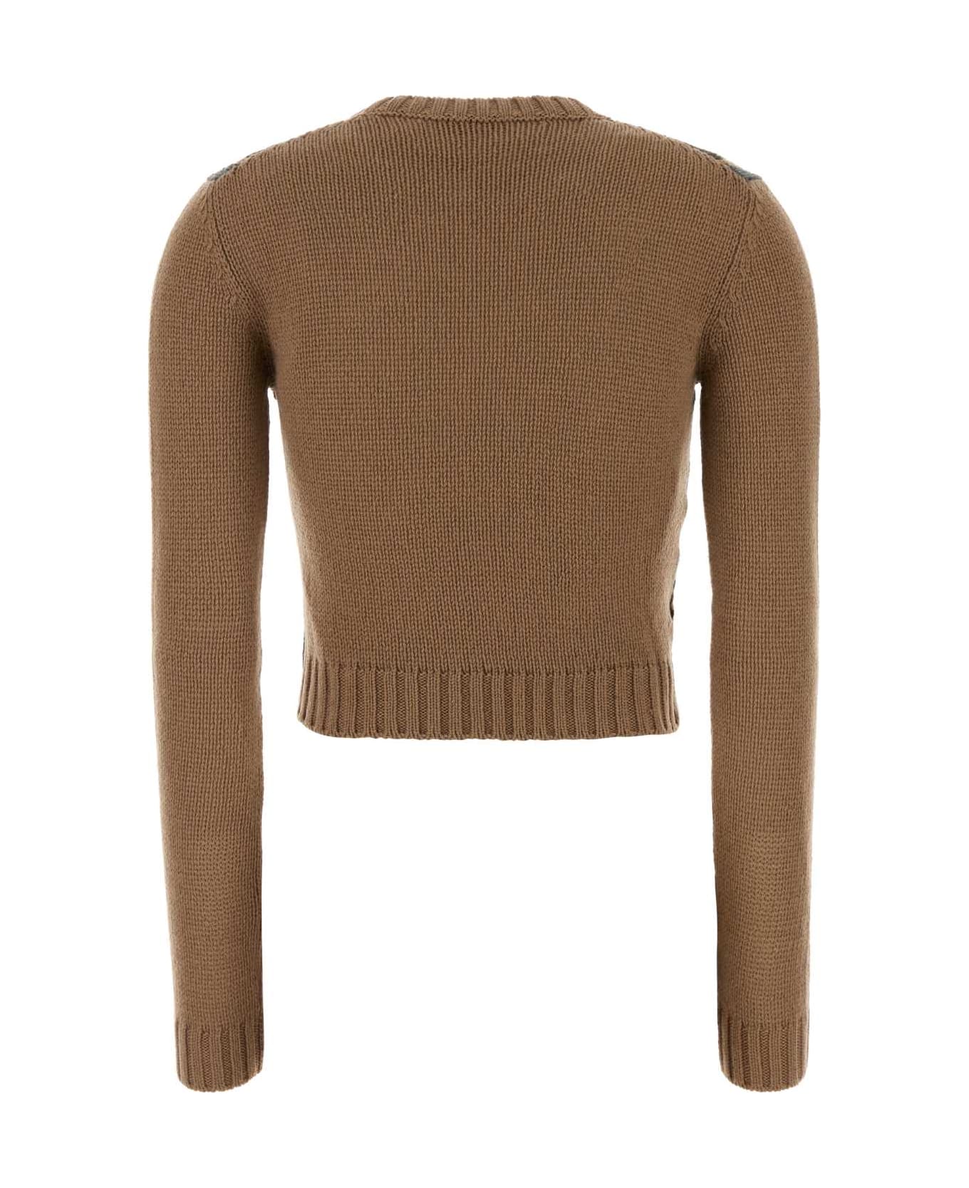 Prada Camel Cashmere Sweater - CAMMELLO