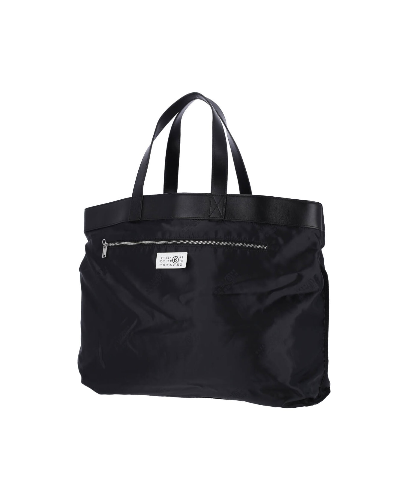 MM6 Maison Margiela Inside-out Tote Bag - Black  