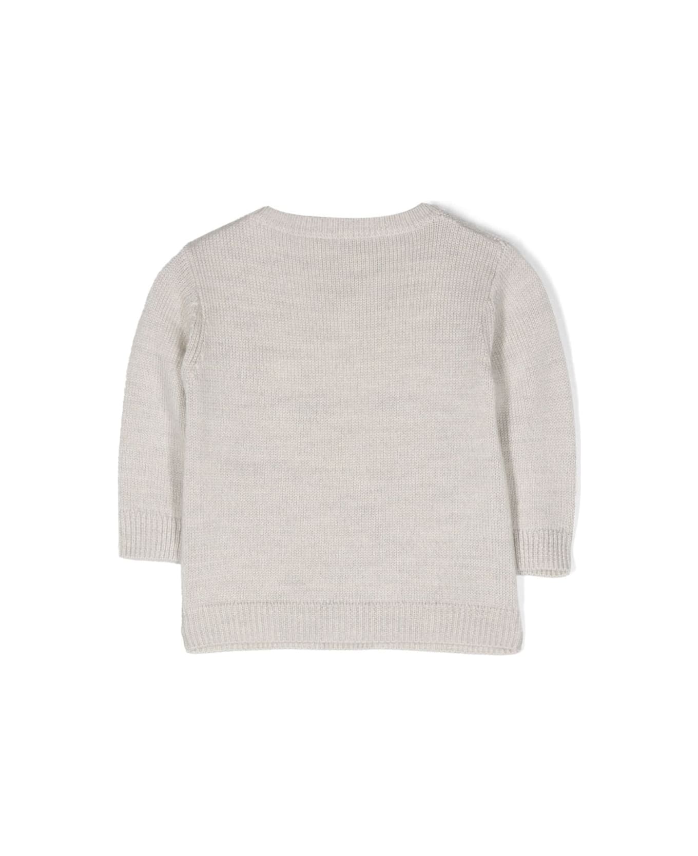 Bonpoint Almire Sweater - Light Grey ニットウェア＆スウェットシャツ