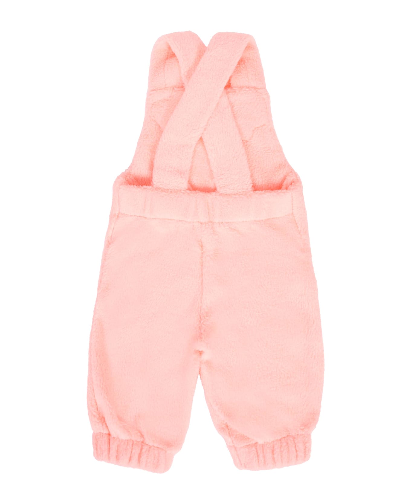 Billieblush Pink Overalls For Baby Girl With Sheep - Pink
