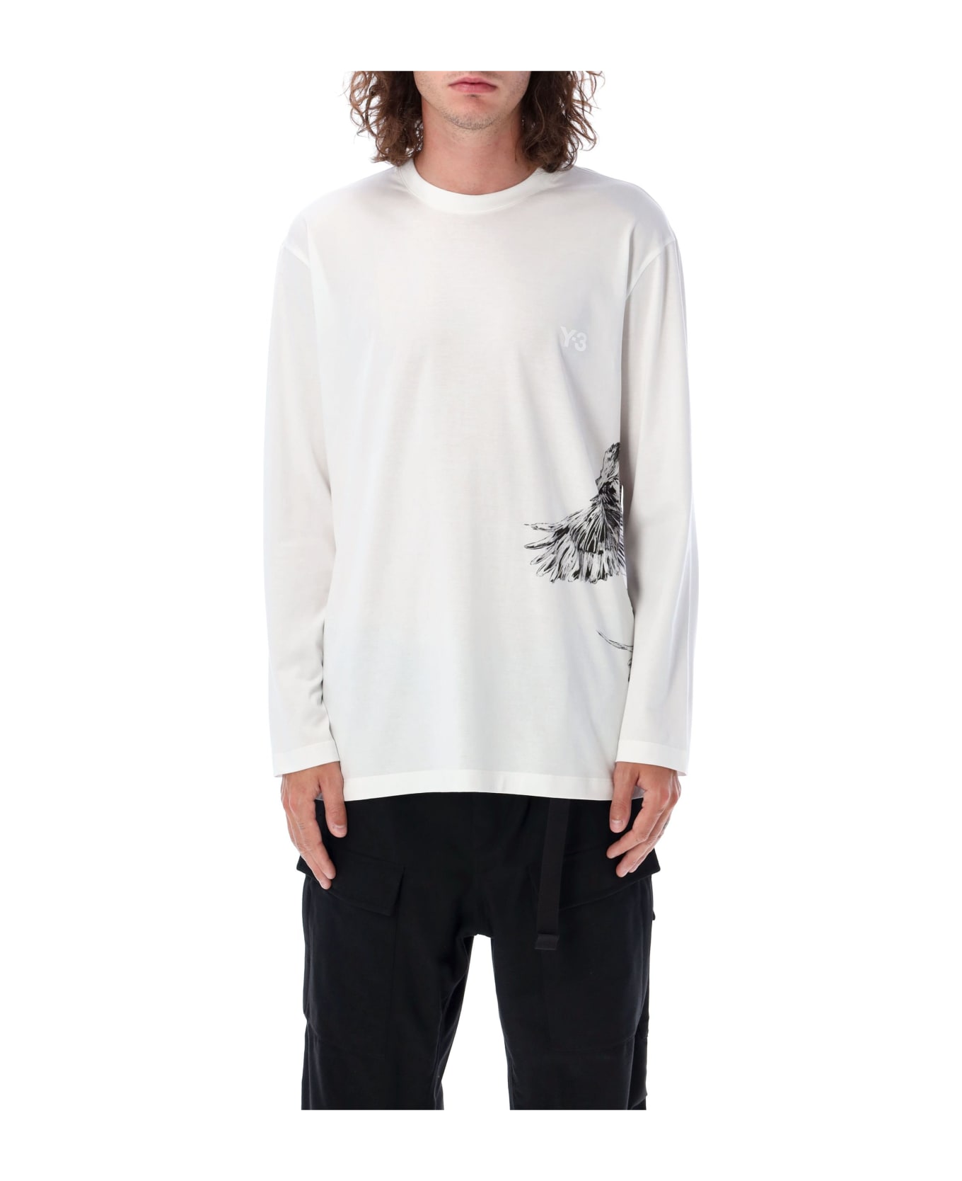 Y-3 Jfx Over T-shirt T-Shirt - WHITE