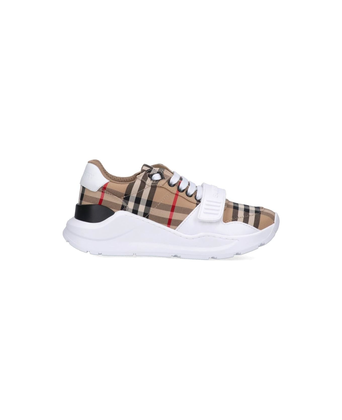 Burberry Check Sneakers - A7028