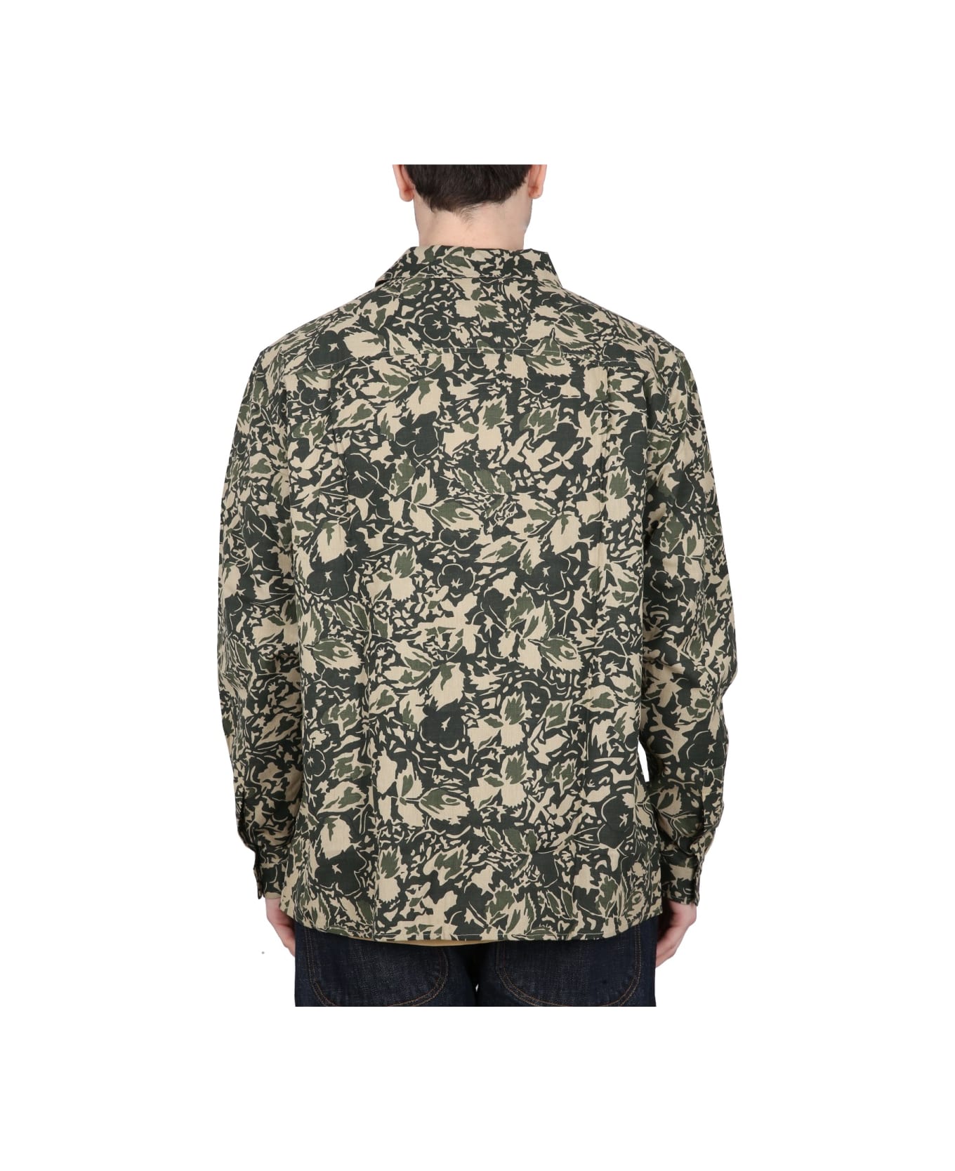 YMC Feathers Shirt - GREEN