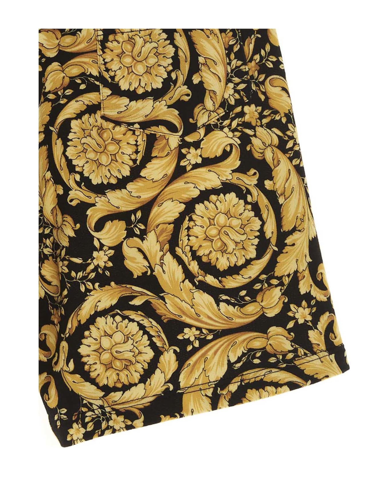 Versace 'barocco' Bermuda Shorts - Multicolor