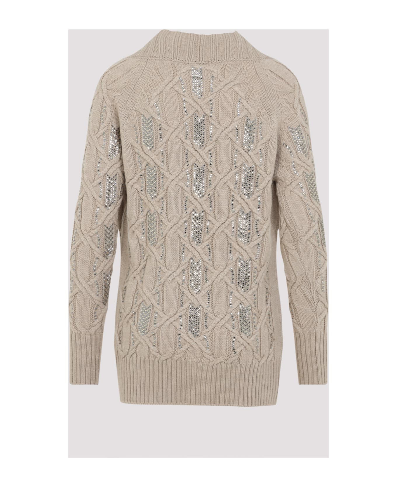 Ermanno Scervino Virgin Wool Cardigan - Rose Dust カーディガン