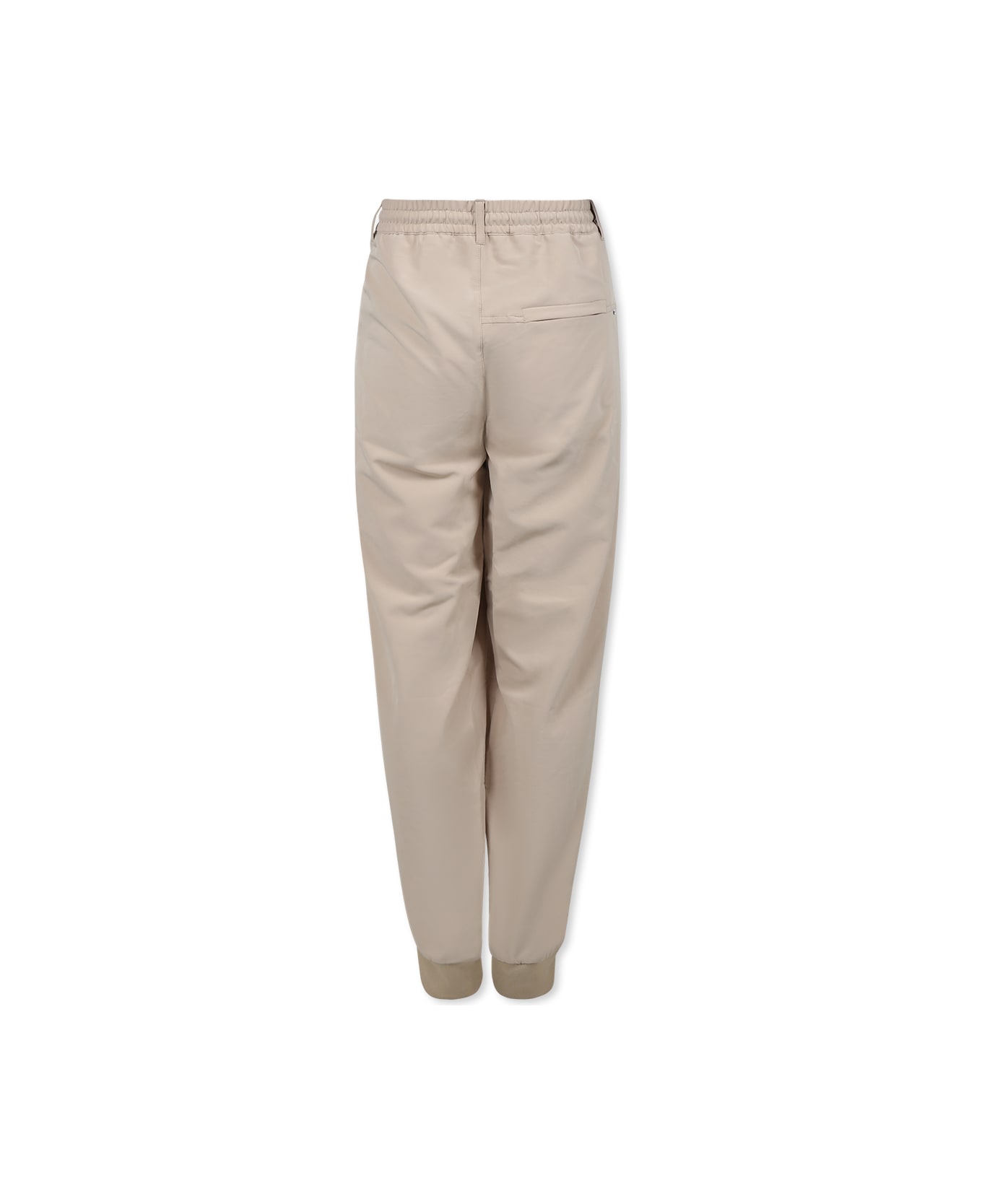 Hugo Boss Beige Trousers For Boy With Logo - Beige