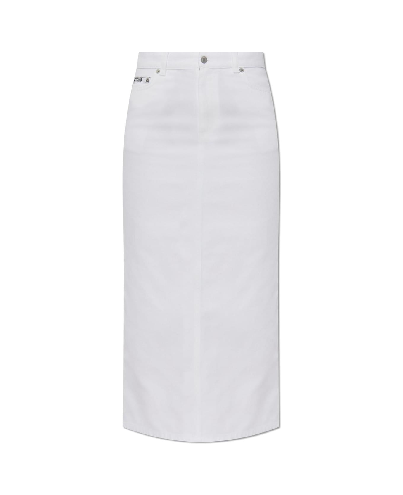 Moschino Denim Skirt - White