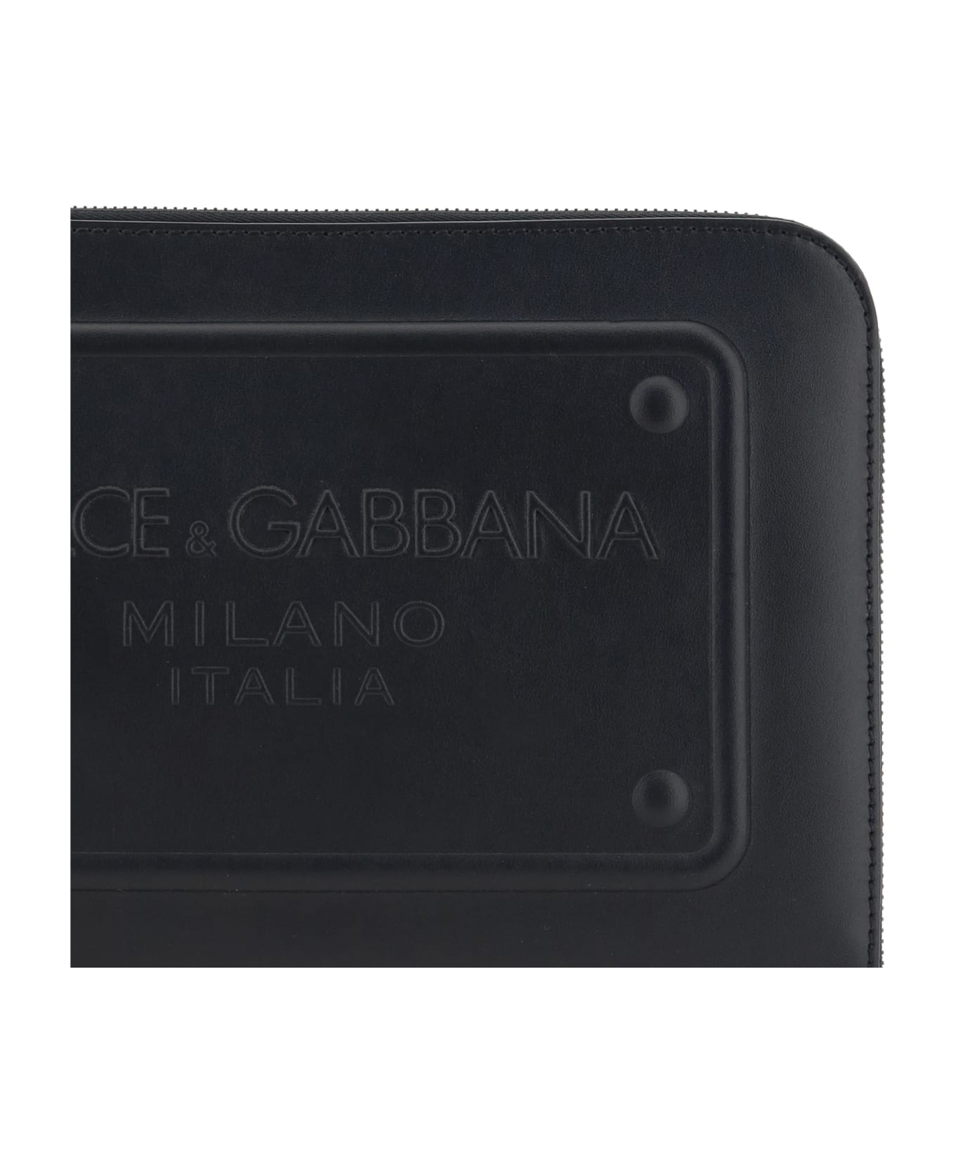 Dolce & Gabbana Logo Pouch - Black