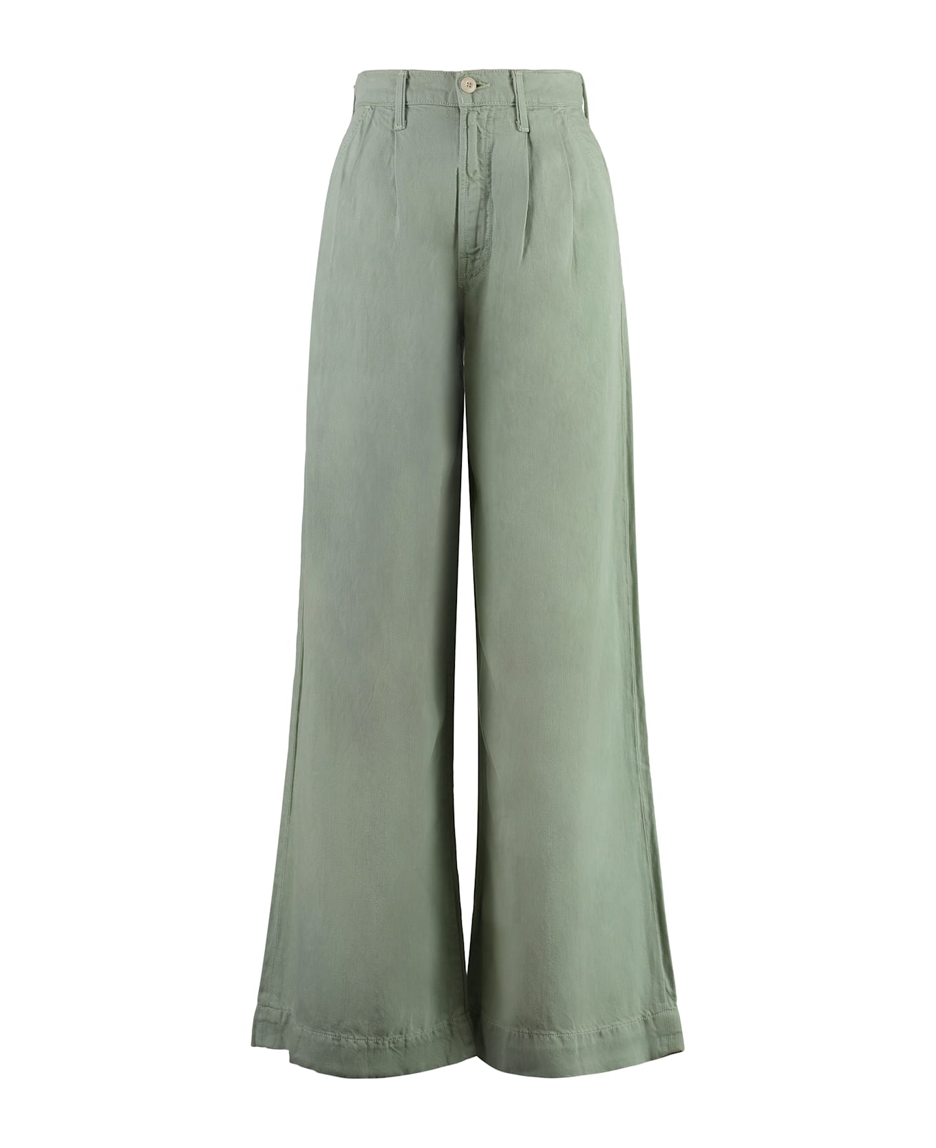 Mother Wide-leg Jeans - green