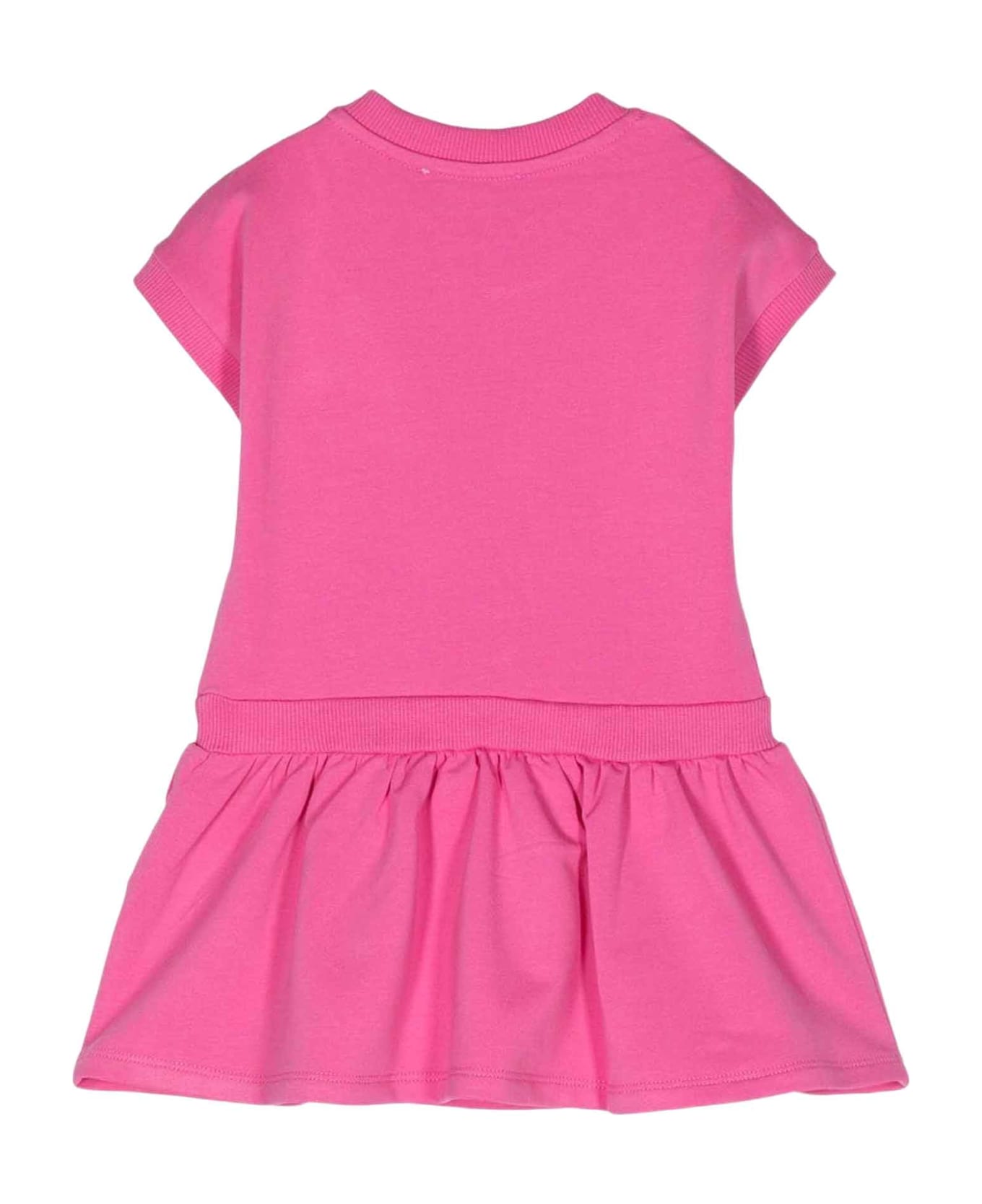 Moschino Pink Dress Baby Girl - Fucsia