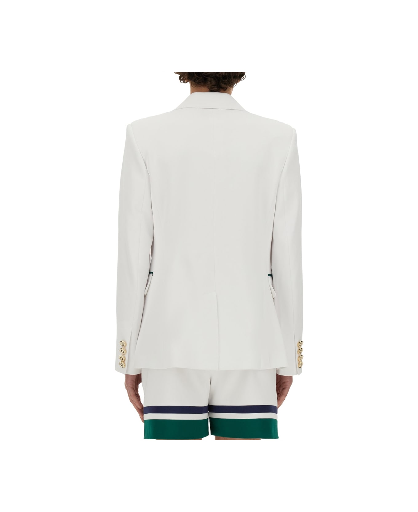 Casablanca Sport Tailoring Jacket - WHITE