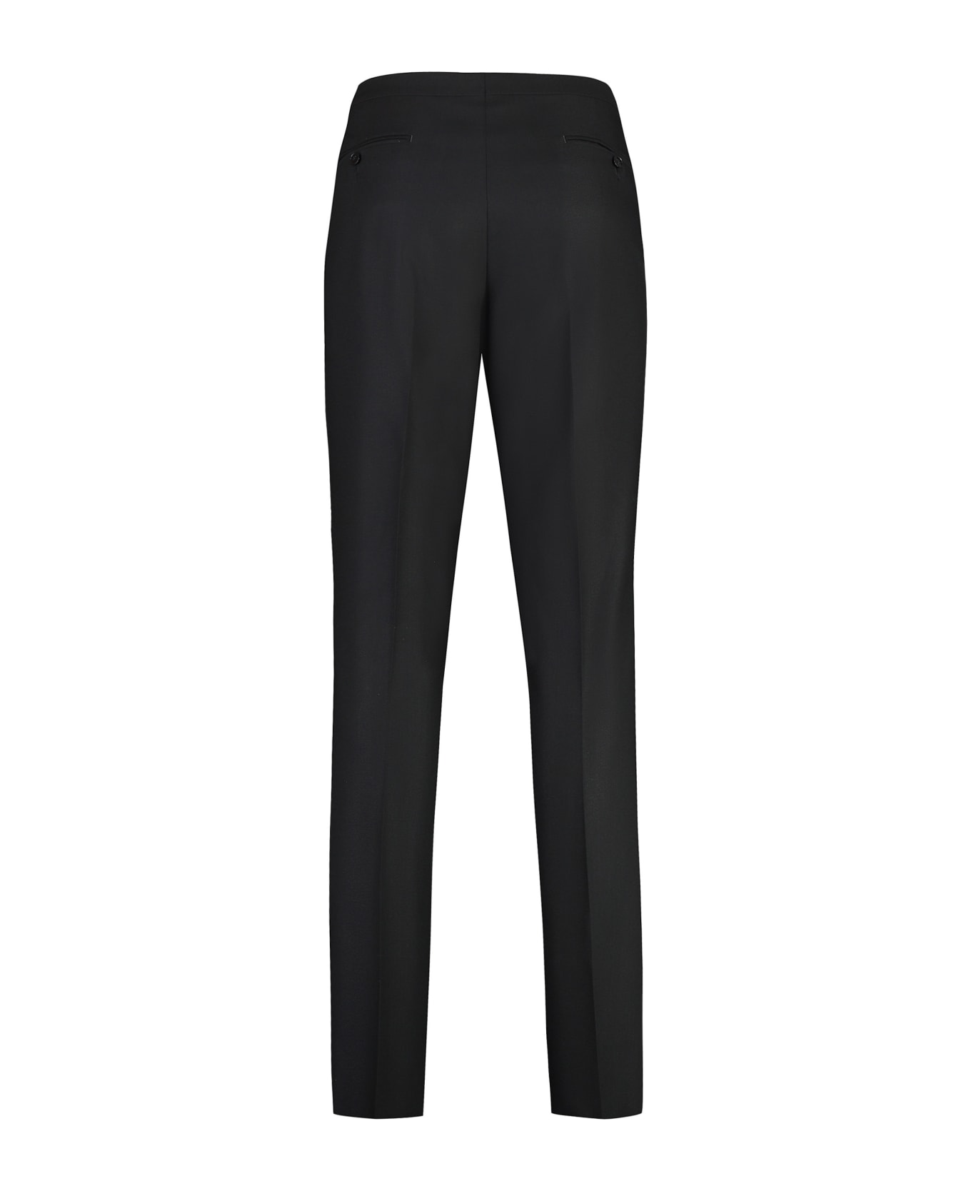 Z Zegna Wool Trousers - black