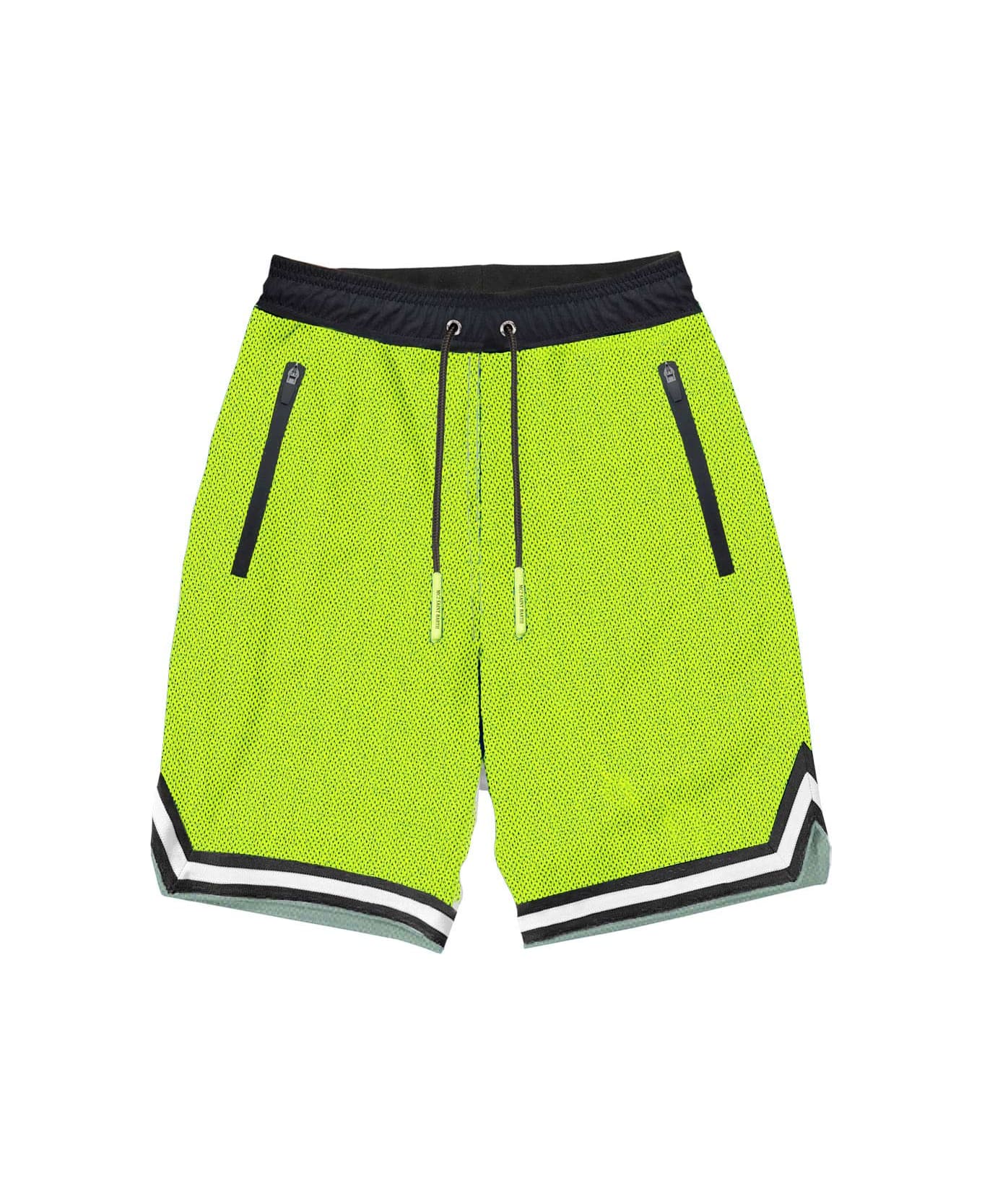 MC2 Saint Barth Fluo Yellow Swim Shorts Surf Style - YELLOW