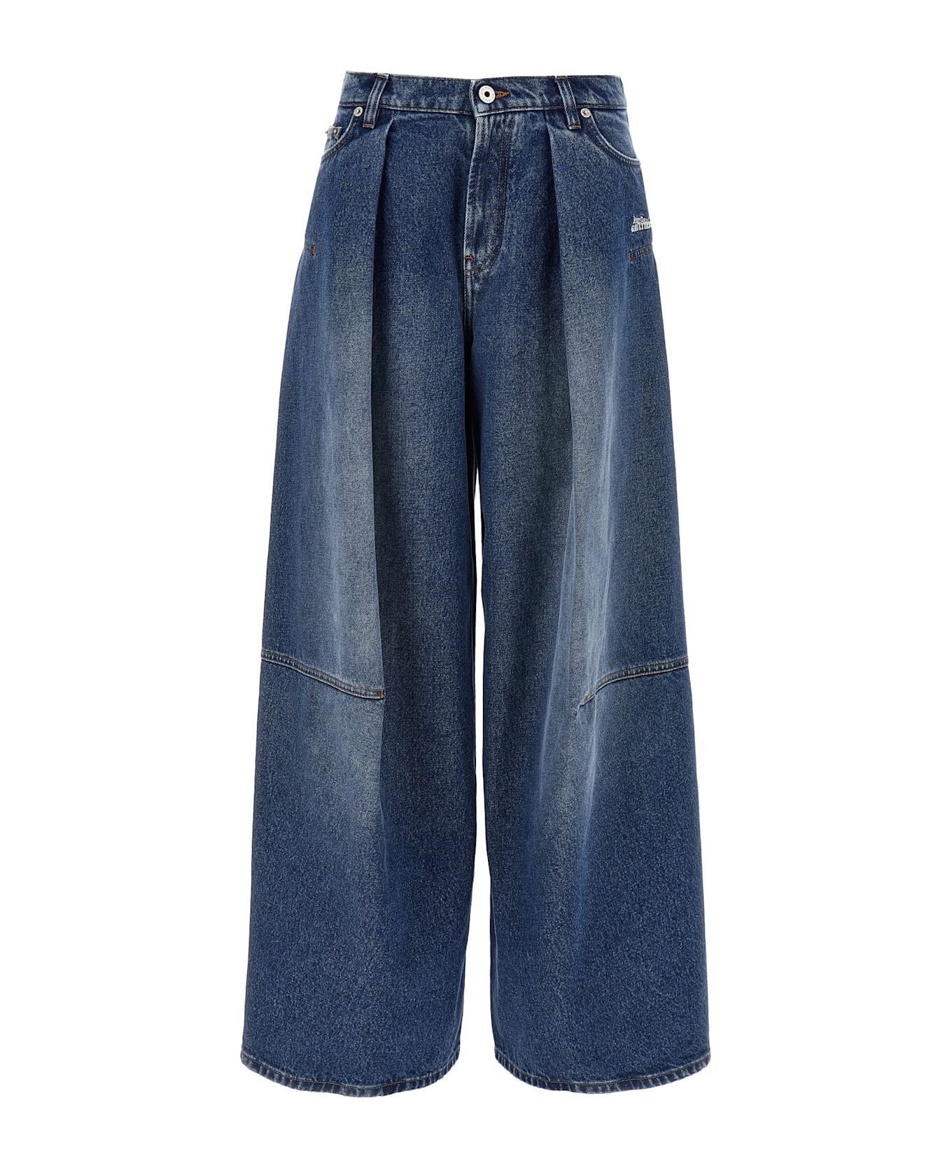 Jean Paul Gaultier Wide Jeans - Blue