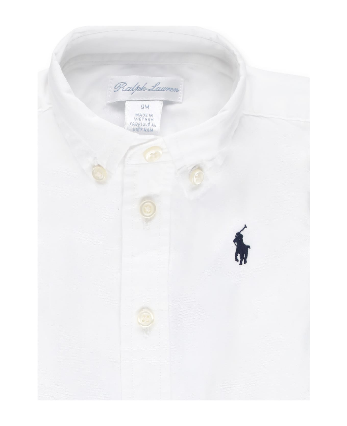 Ralph Lauren Shirt With Pony - White