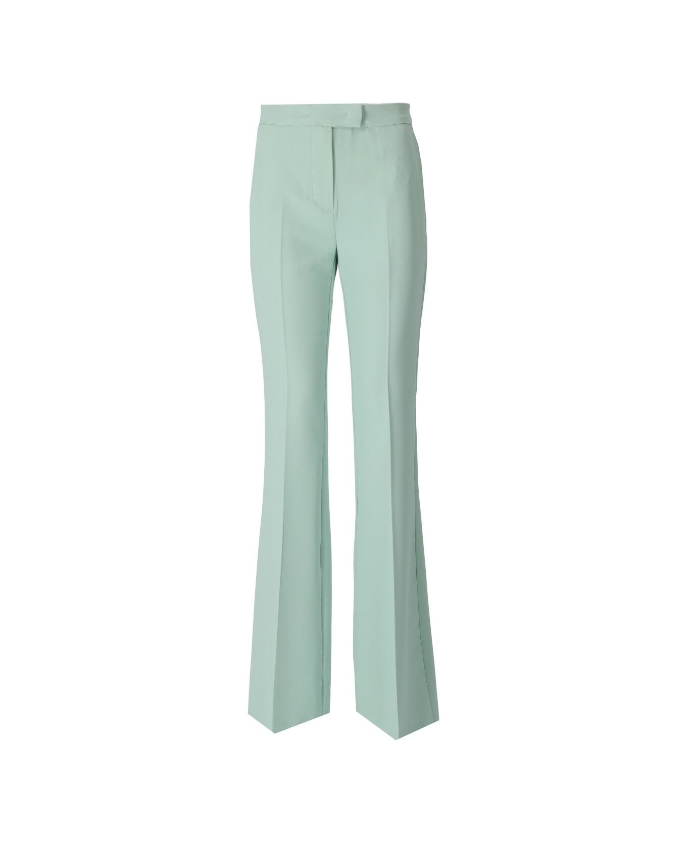 TwinSet Green Flare Trousers - Mint