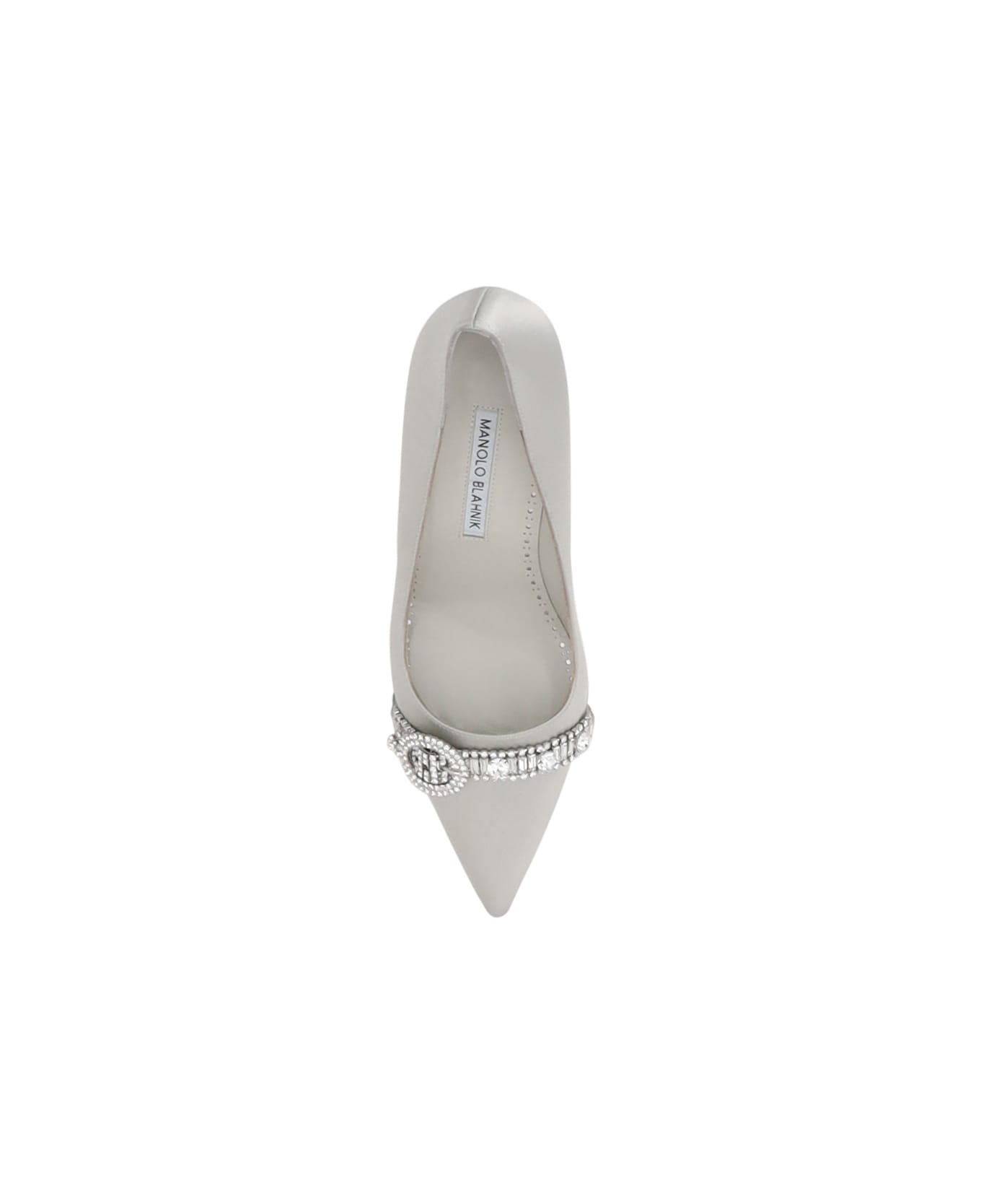 Manolo Blahnik Asapump Satin Pumps