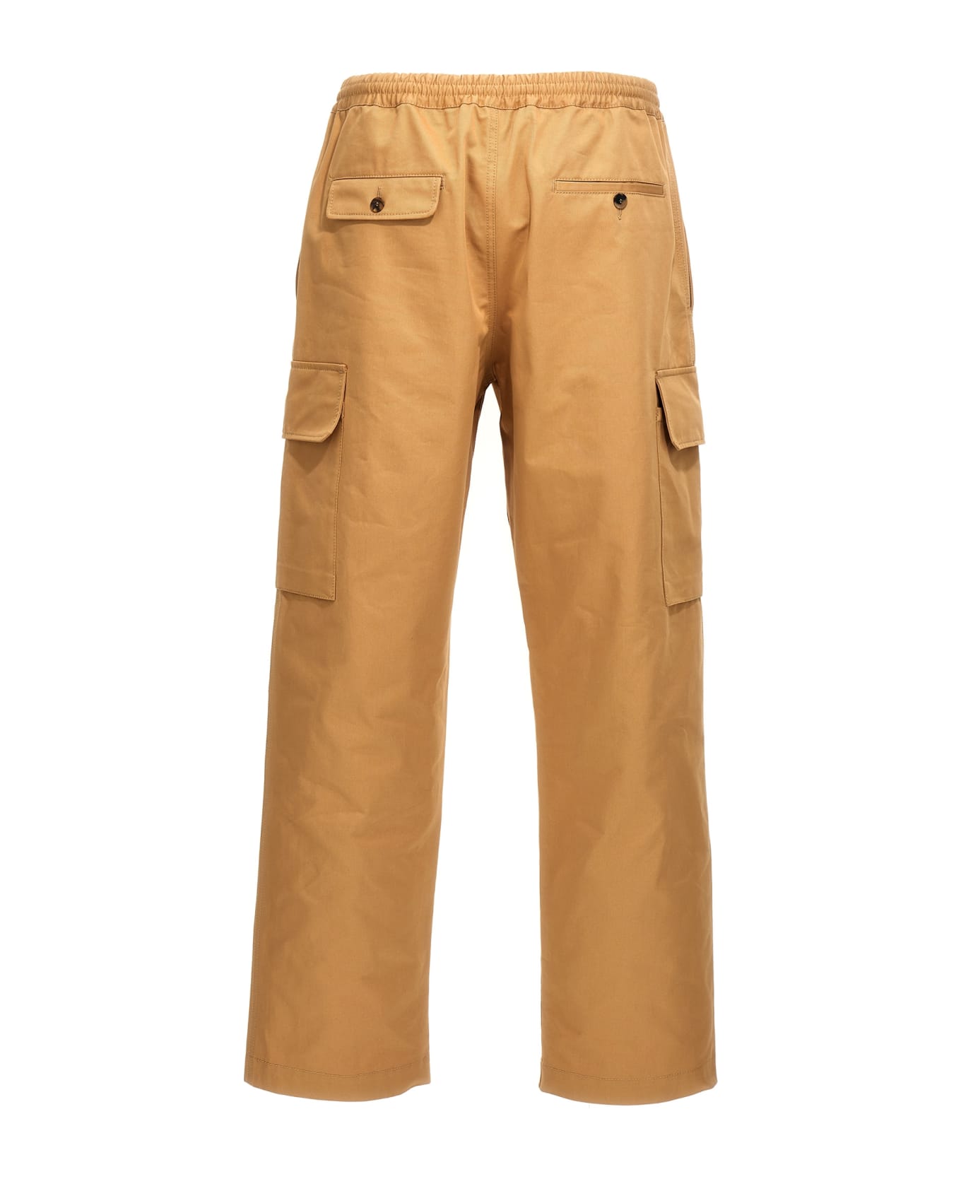 Marni Gabardine Cargo Trousers - Beige
