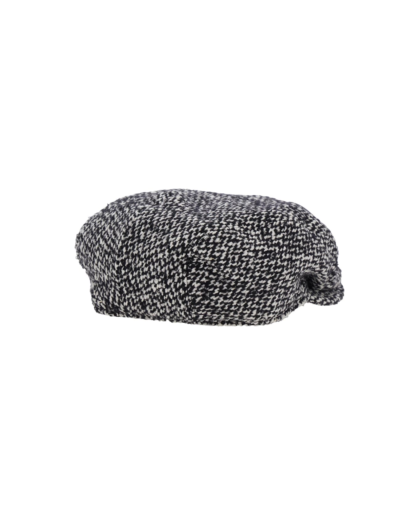 Dolce 
Gabbana Grey Hat With Short Brim In Wool Blend Man - Grey
