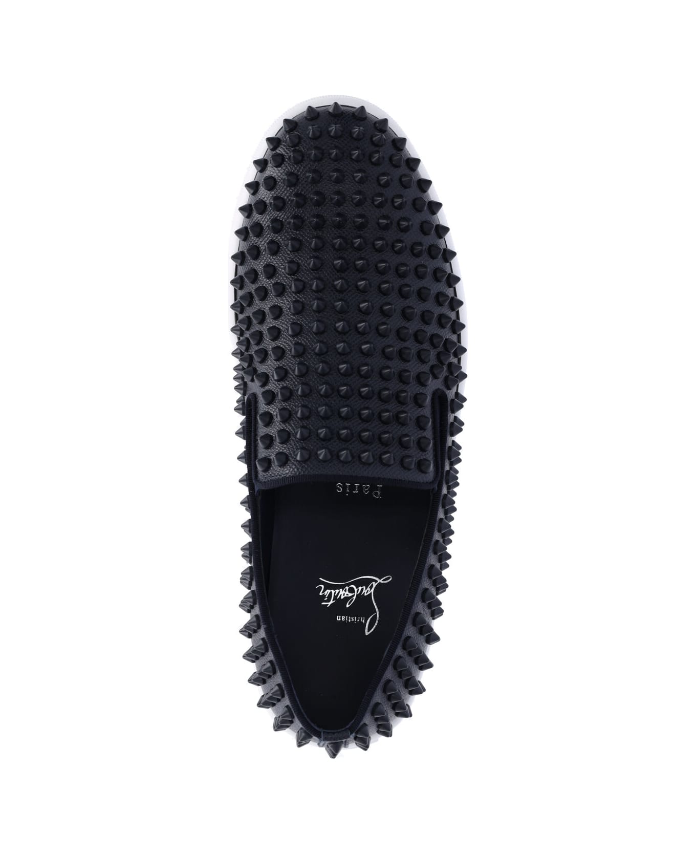 Christian Louboutin "spikeboat" Sneakers - Black  