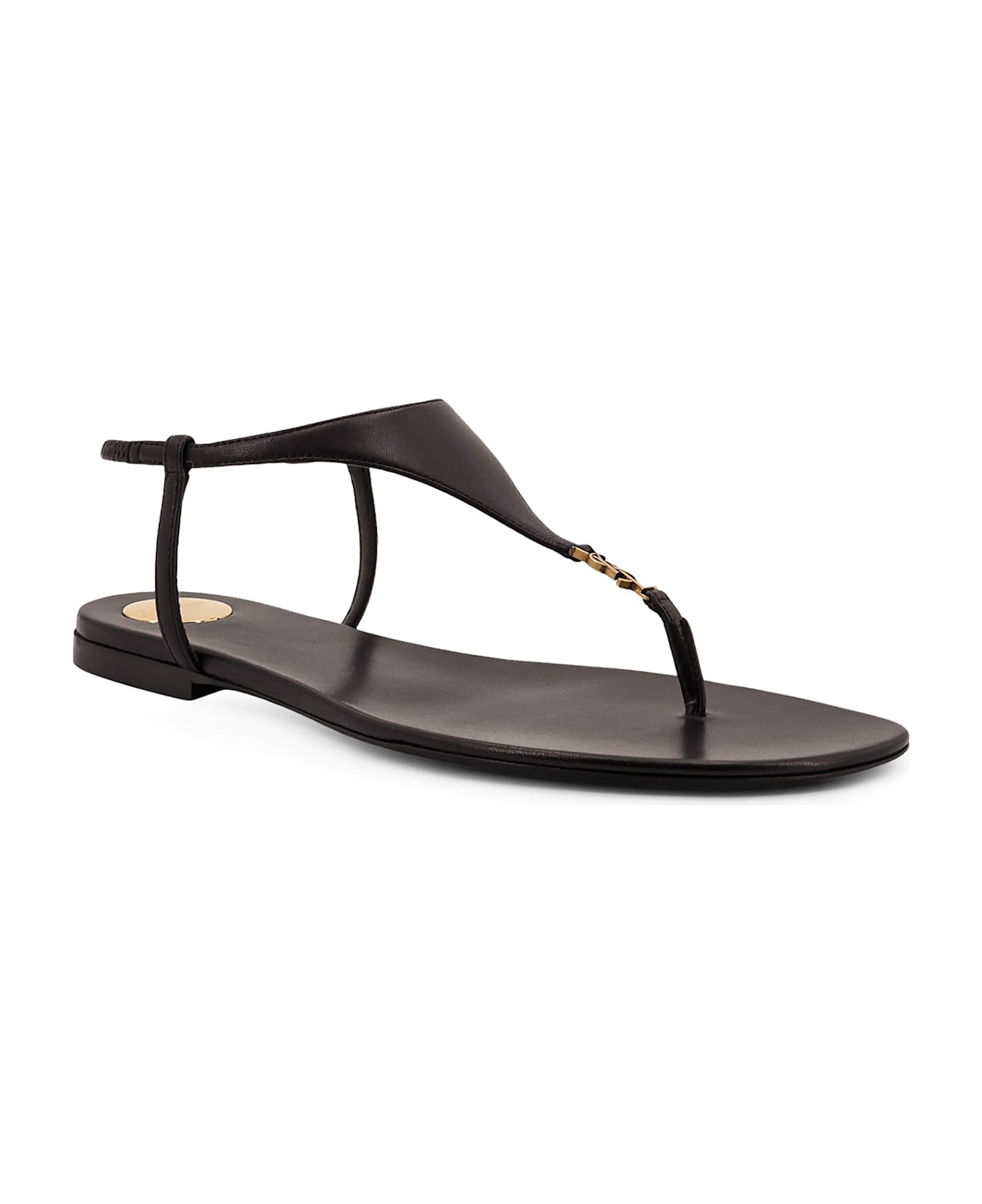Saint Laurent Cassandra Sandals - Black