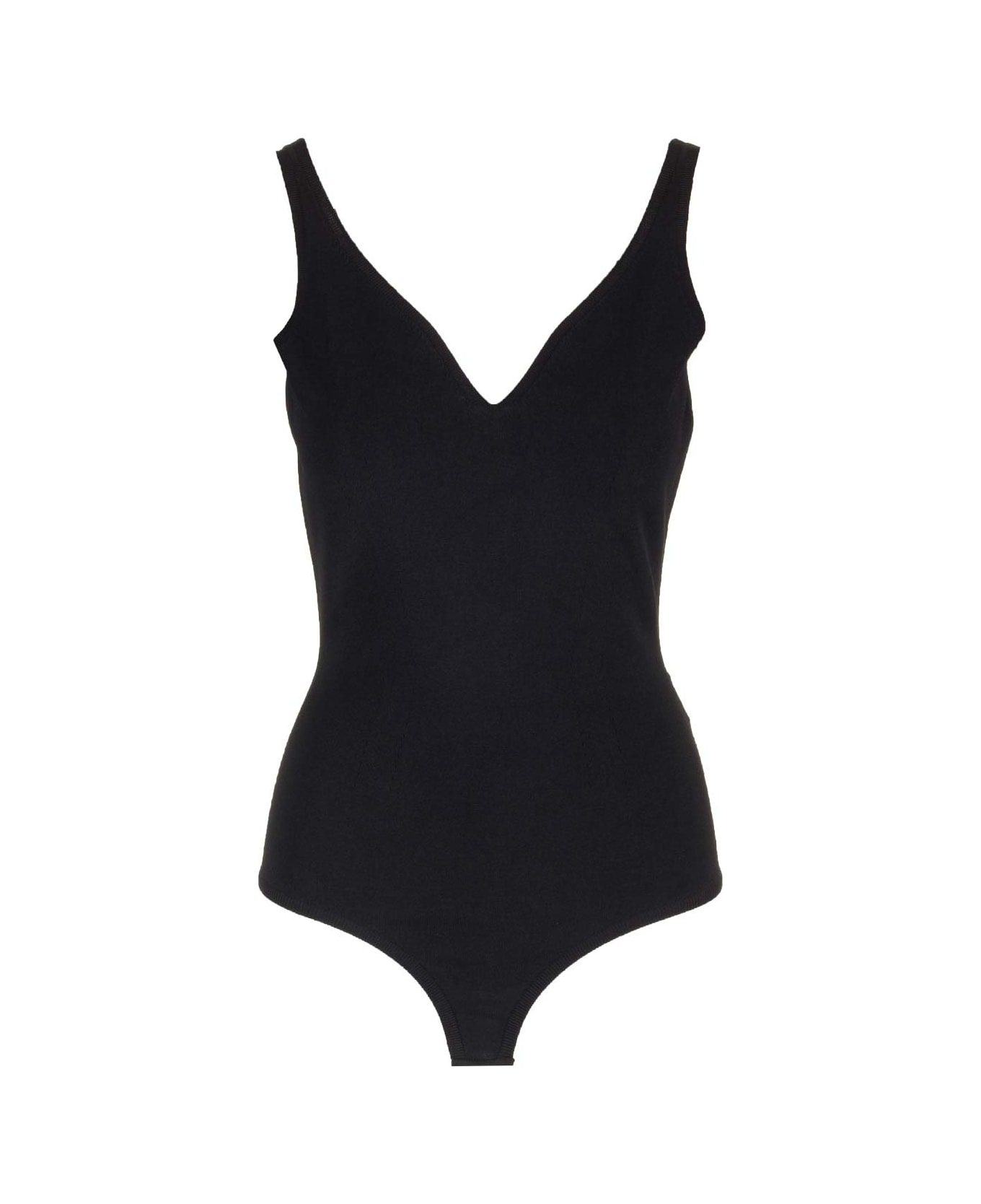 Alexander McQueen Seamless Bodysuit - Black