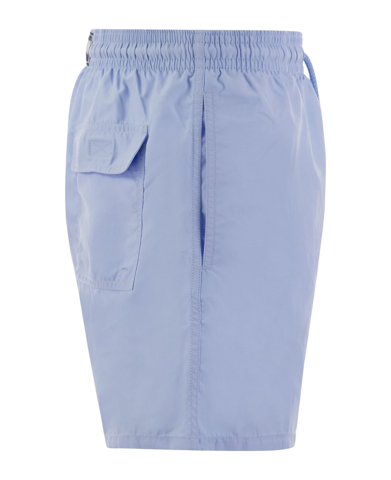 Vilebrequin Plain-coloured Beach Shorts - Light Blue 水着
